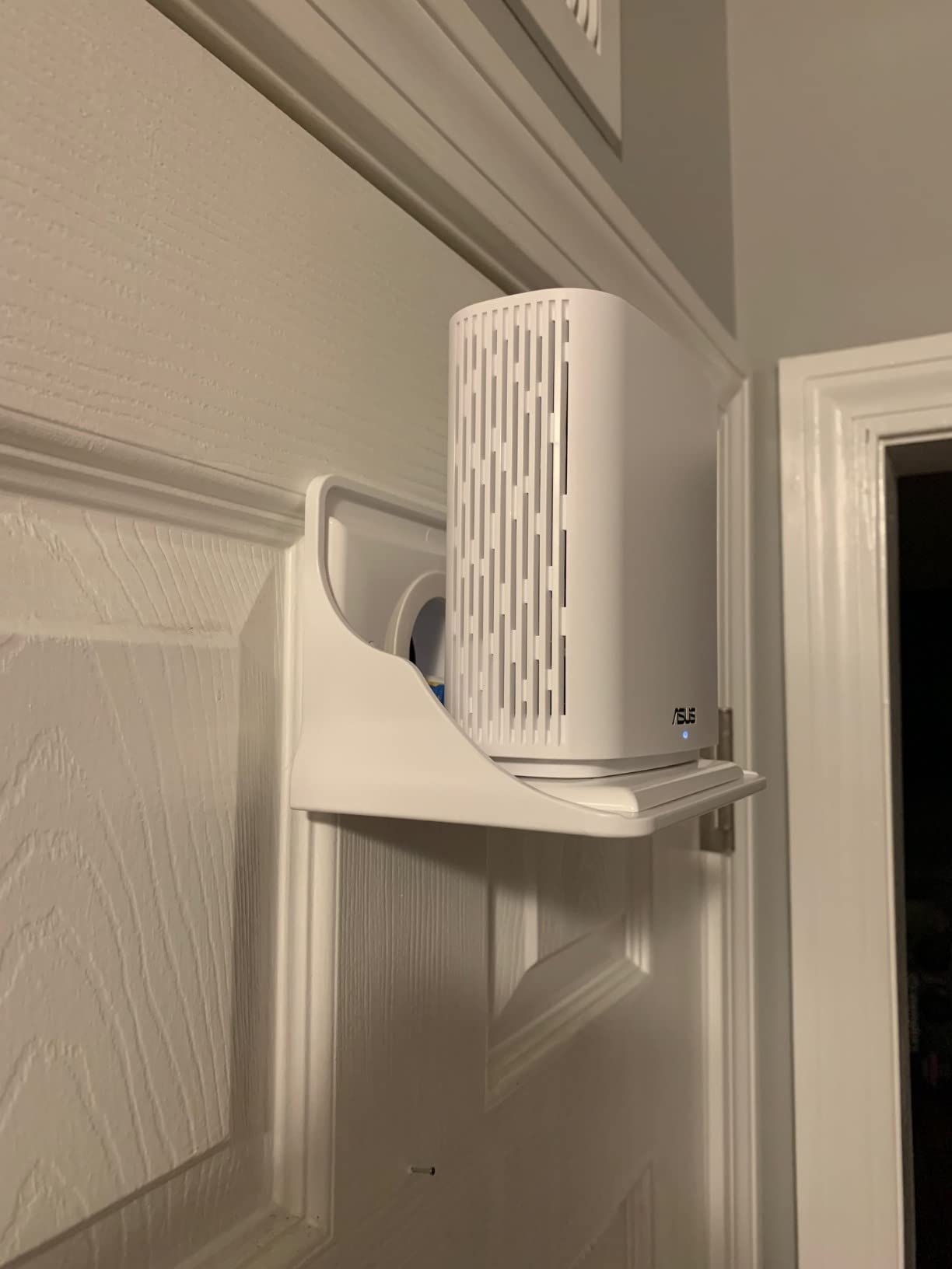 ASUS ZenWiFi AX6600 Tri-Band Mesh WiFi 6 System (XT8 2PK), Whole Home Coverage up to 5500 sq.ft & 6+ Rooms, AiMesh, Included Lifetime Internet Security, Easy Setup, 3 SSID, Parental Control, White customer photo 1