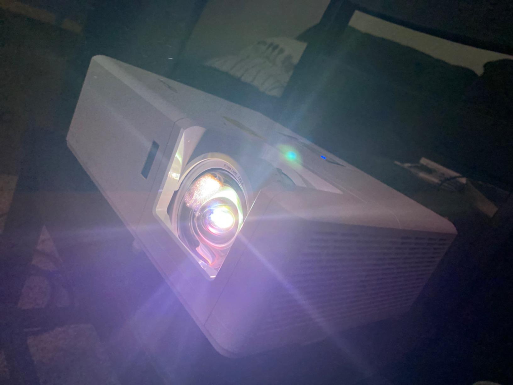 Optoma GT1090HDR Short Throw Laser Home Theater Projector | 4K HDR Input | 4,200 Lumens customer photo 1