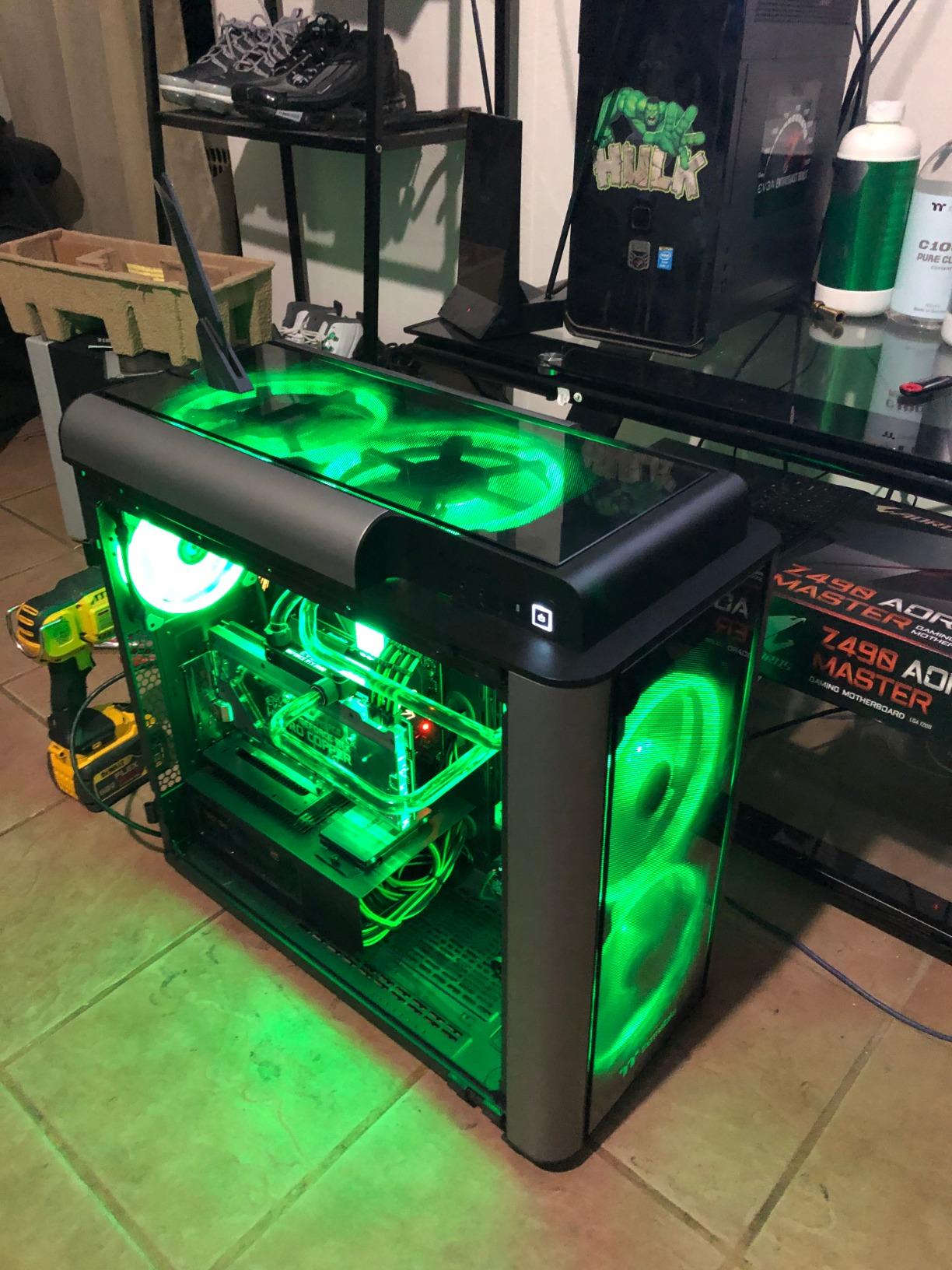 Thermaltake Pacific CL360 Max D5c Res/Pump 16.8 Million Color RGB (Alexa, Razer Chroma) Software Enabled Copper Radiator PETG Hard Tube Water Cooling Kit CL-W259-CU00SW-A customer photo 2