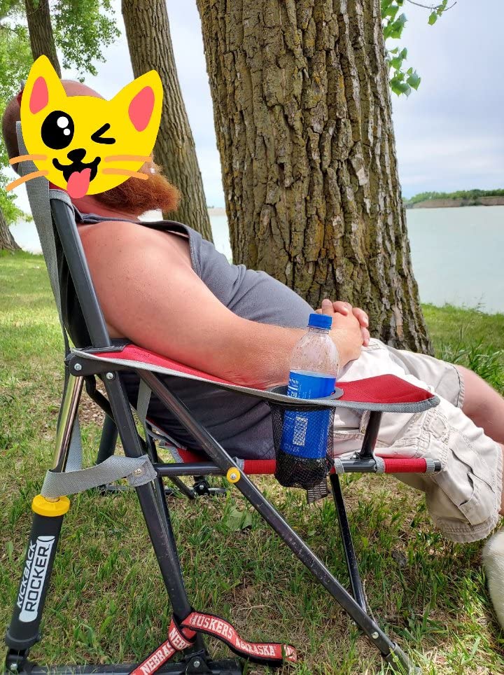 GCI Outdoor Kickback Rocker Outdoor Rocking Chair with Beverage Holder customer photo 2