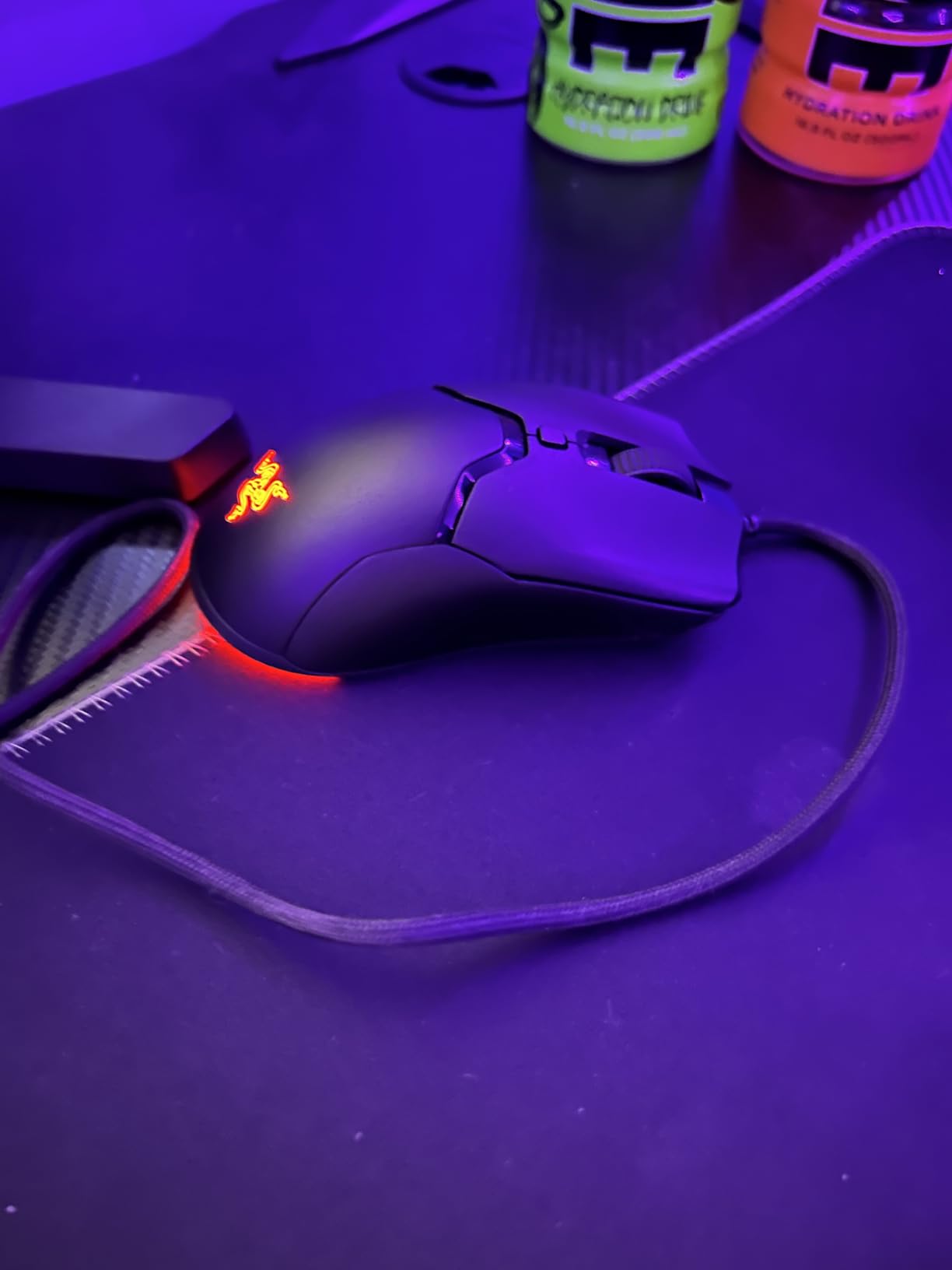Razer Viper Mini - Wired Gaming Mouse for PC/Mac (Ultralight 61g, Ambidextrous, Speedflex Cable, 8500 DPI Optical Sensor, Chroma RGB Illumination) Black customer photo 1