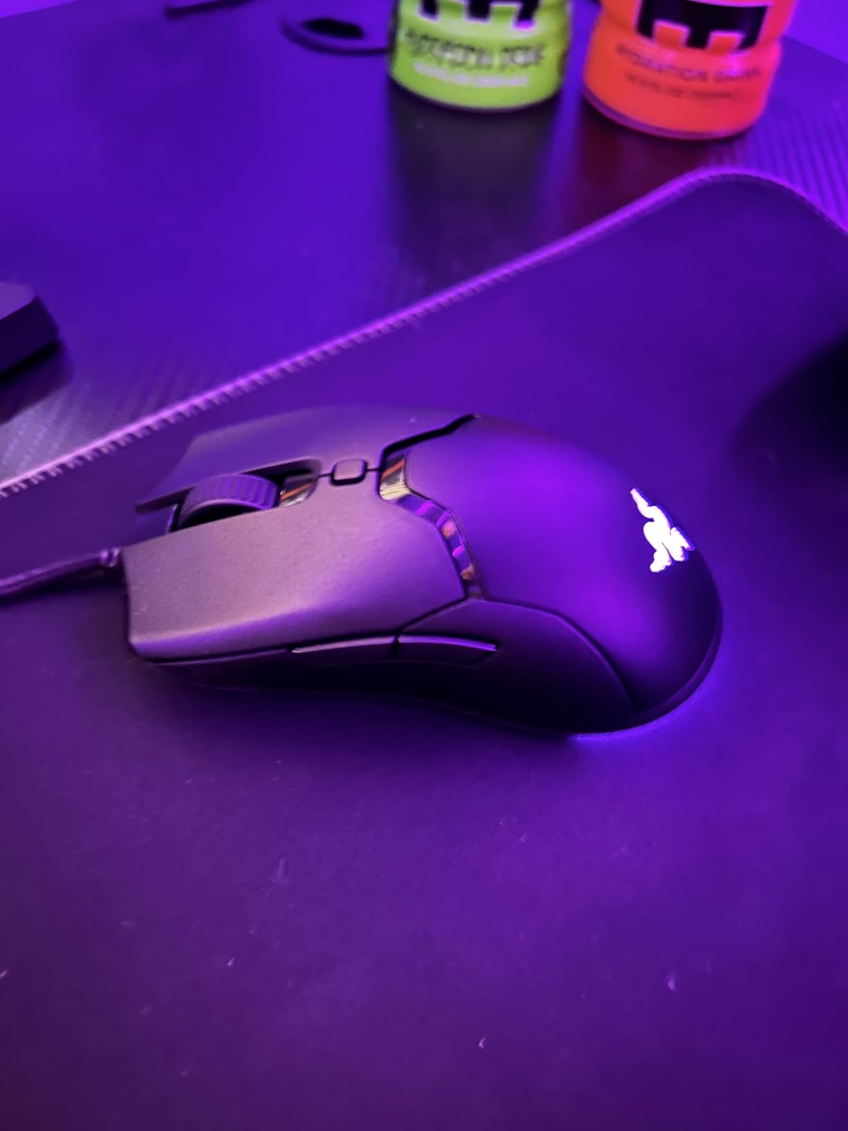 Razer Viper Mini - Wired Gaming Mouse for PC/Mac (Ultralight 61g, Ambidextrous, Speedflex Cable, 8500 DPI Optical Sensor, Chroma RGB Illumination) Black customer photo 2