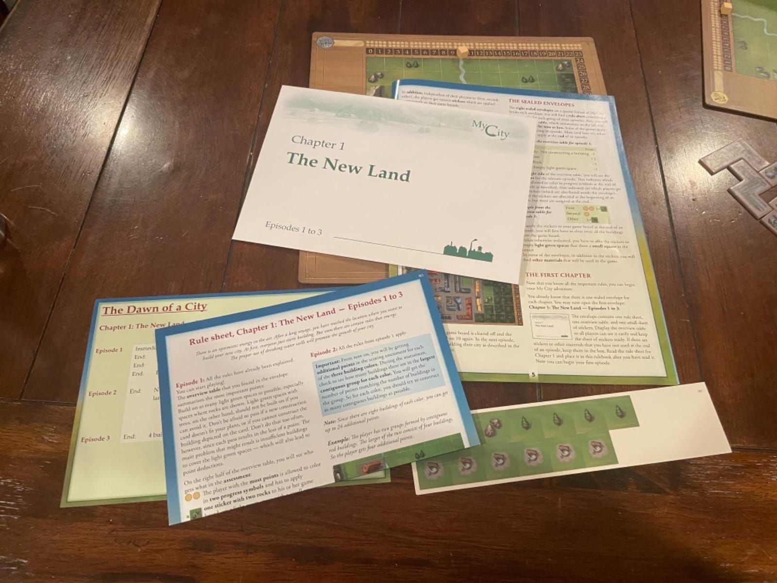 Thames & Kosmos My City | Family - Friendly | Legacy Board Game | Kosmos Games | 2 to 4 Players | Ages 10 and Up | Award Winning Designer Reiner Knizia , Blue customer photo 2