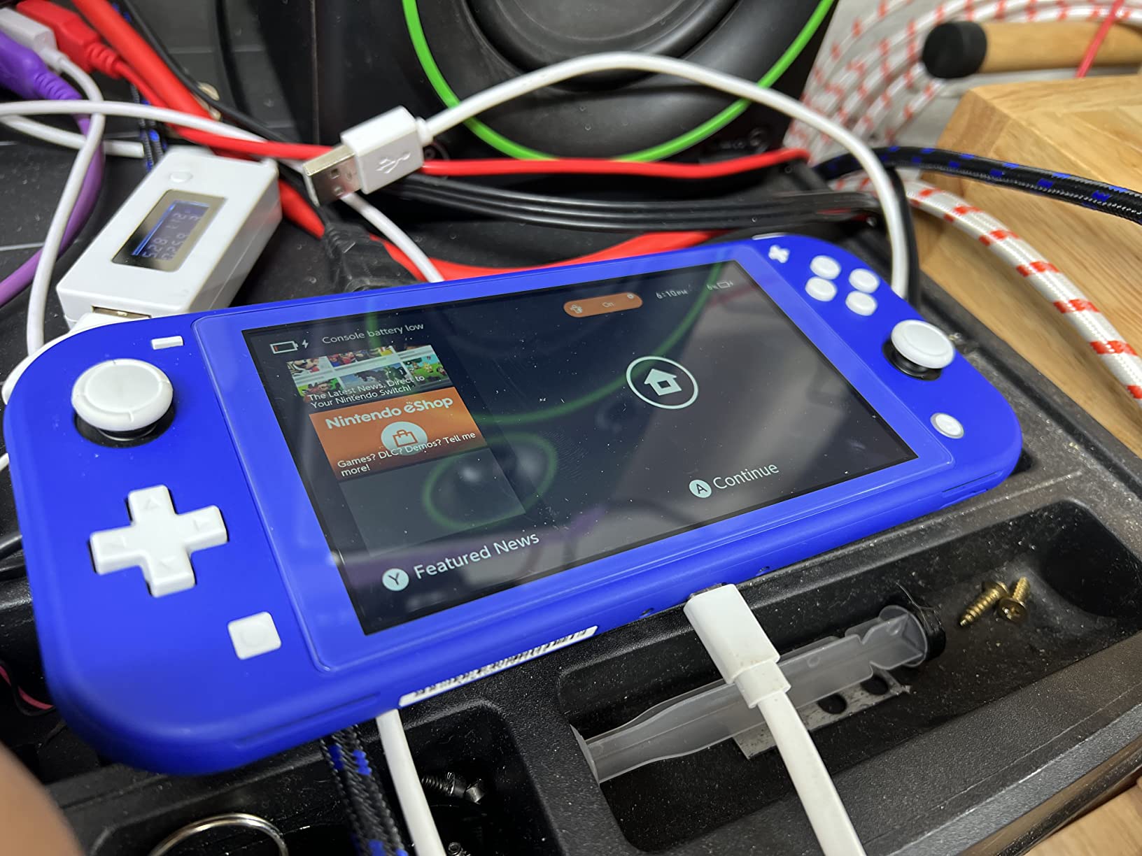 for Nintendo Switch Lite Screen Replacement for Switch Lite LCD Display Repair Parts Kits for Nintendo Switch Lite Screen Replacement for Switch Lite LCD Display (Not Include Touch Screen) customer photo 1