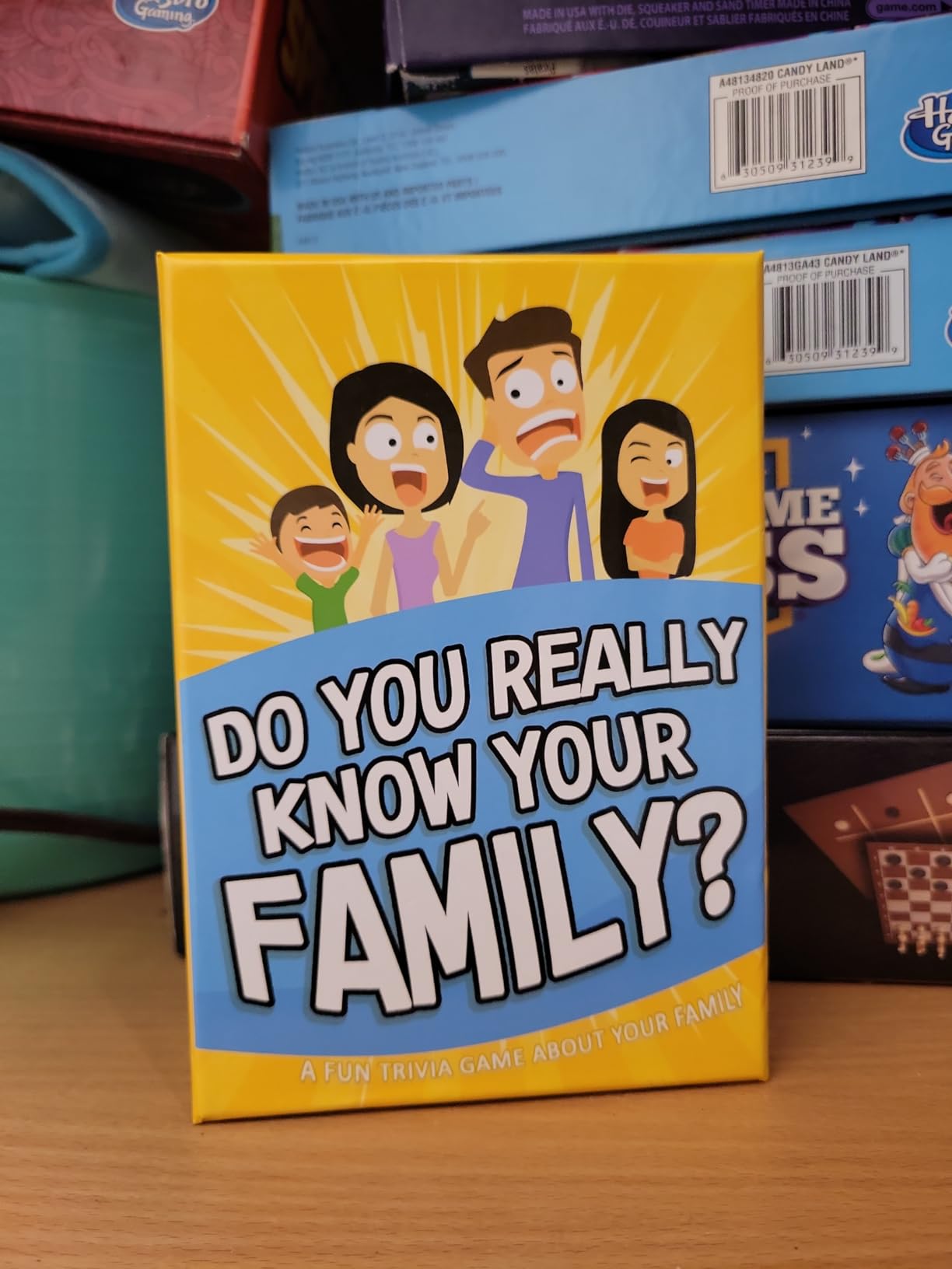 Do You Really Know Your Family? A Fun Family Game Filled with Conversation Starters and Challenges - Great for Kids, Teens and Adults customer photo 1