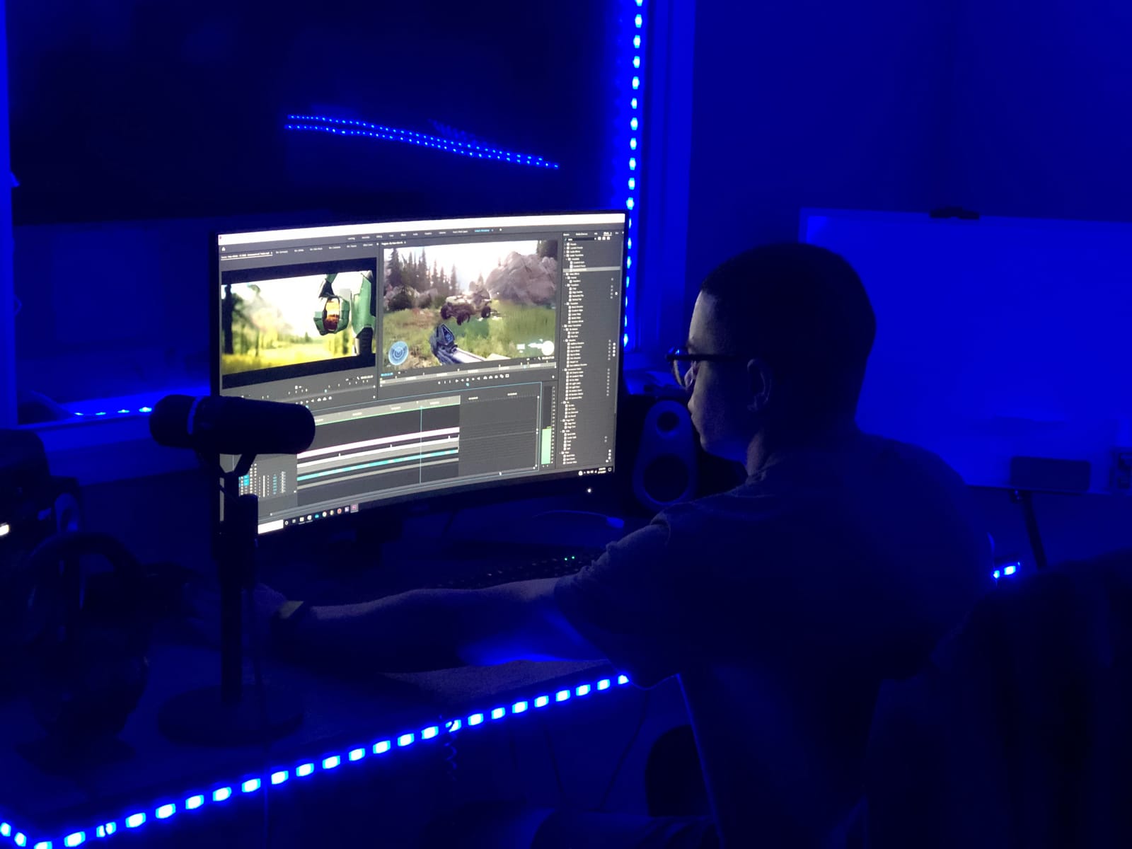 ASUS TUF 32 Inch Curved Gaming Monitor - QHD (2560 x 1440), 165Hz, 1ms, Extreme Low Motion Blur, Speaker, FreeSync Premium, VESA Mountable, DisplayPort, HDMI - VG32VQ1B customer photo 1