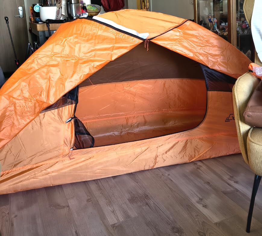 Clostnature 1/2/3/4 Person Lightweight Backpacking Tent, Easy Setup Tent | Aluminum Pole, PU 5000, Ultralight, Freestanding, Durable, Waterproof, Compact, Camping Tent for Hiking and Mountaineering customer photo 2