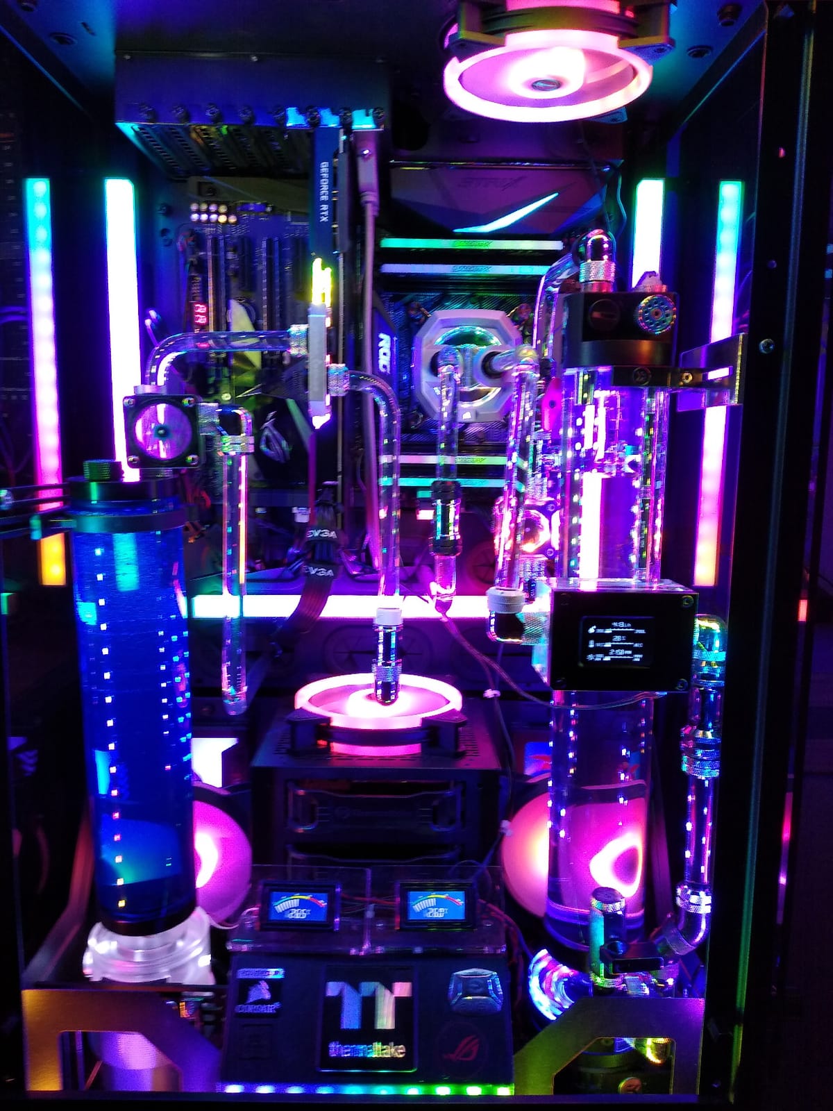 GIM KB-14 RGB PC Light Strip for Gaming Case, Magnetic Addressable LED PC Strip Kit, 5V ARGB 3Pin Header for Asus Aura, Asrock LED, Gigabyte RGB Fusion, MSI Mystic Light- 0.98ft customer photo 1