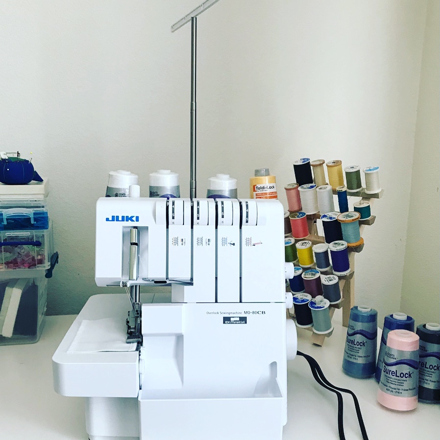 Juki MO-80CB Free-Arm Serger Overlock Machine customer photo 2