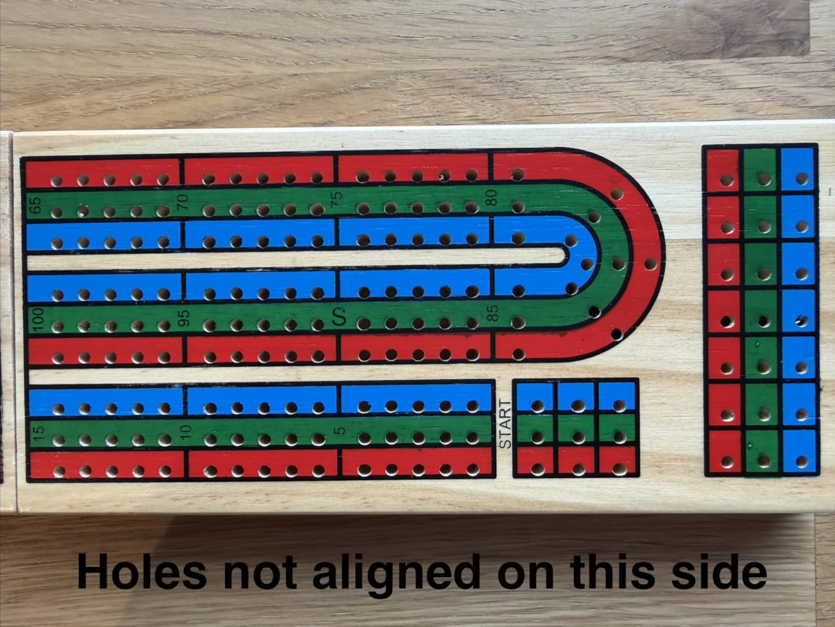 Regal Games Cribbage Board Game Set w/Storage - Fun Table Game with Wooden Board for Adults & Kids - 9 Metal Pegs, Deck of Playing Cards & 2-4 Player Games - Ideal for Game Night, Travel (Ages 8+) customer photo 1