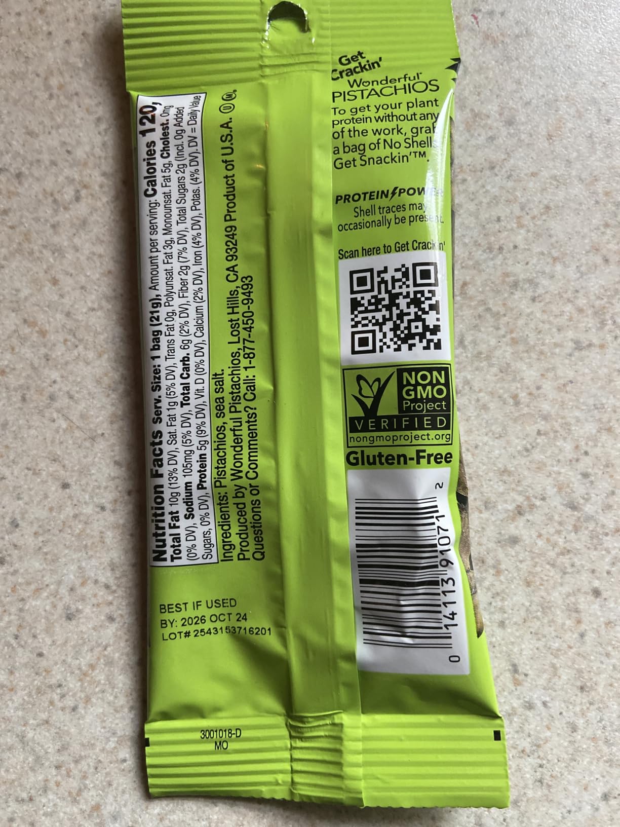 Wonderful Pistachios No Shells, 3 Flavors Mixed Variety Pack of 9 (0.75 Ounce), Roasted & Salted Nuts (4), Chili (3), Honey (2), Protein Snacks, Gluten Free, Healthy Snacks Variety Pack for Adults customer photo 1