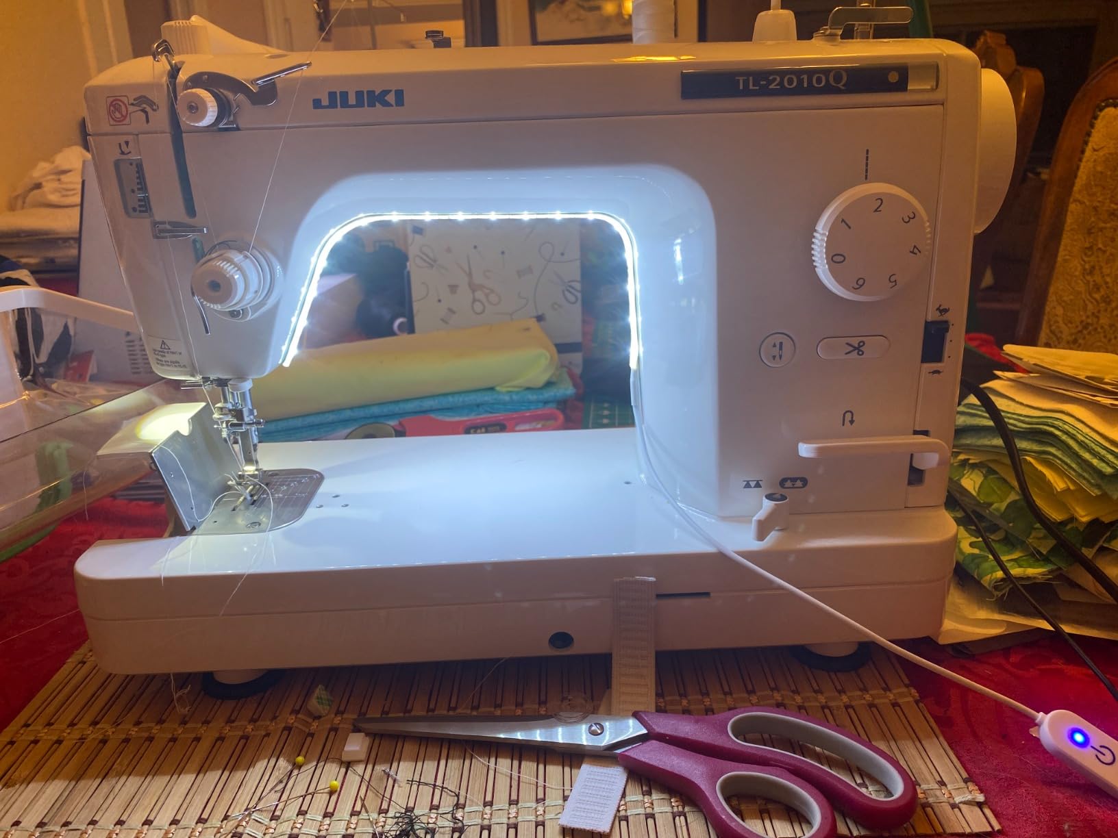 Juki 2010q Sewing and Quilting High Speed Semi-Industrial Machine customer photo 2