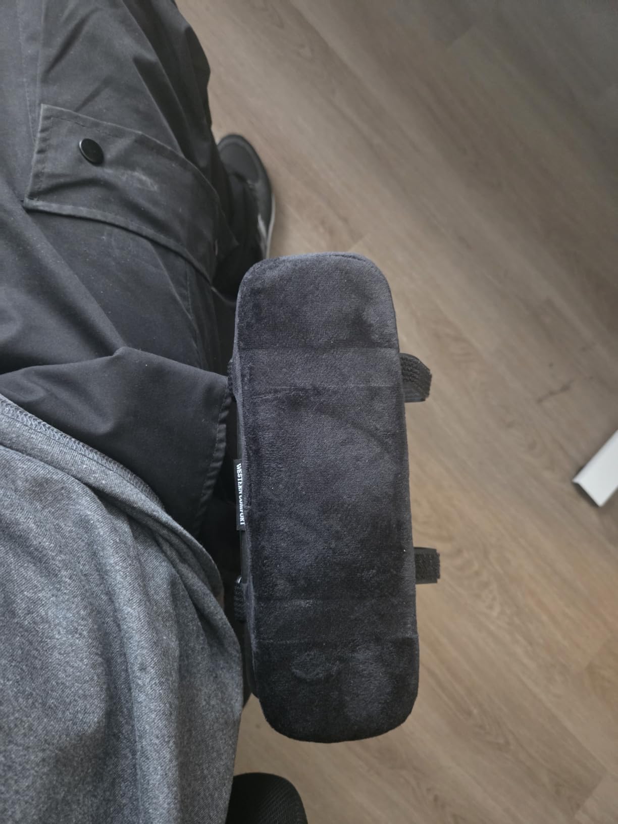 Thick Armrest Pads - Memory Foam Office Chair Arm Pads - Arm Rest for Desk Chair & Gaming Chair Armrest Pads - Chair Arm Covers - Elbow Support customer photo 1