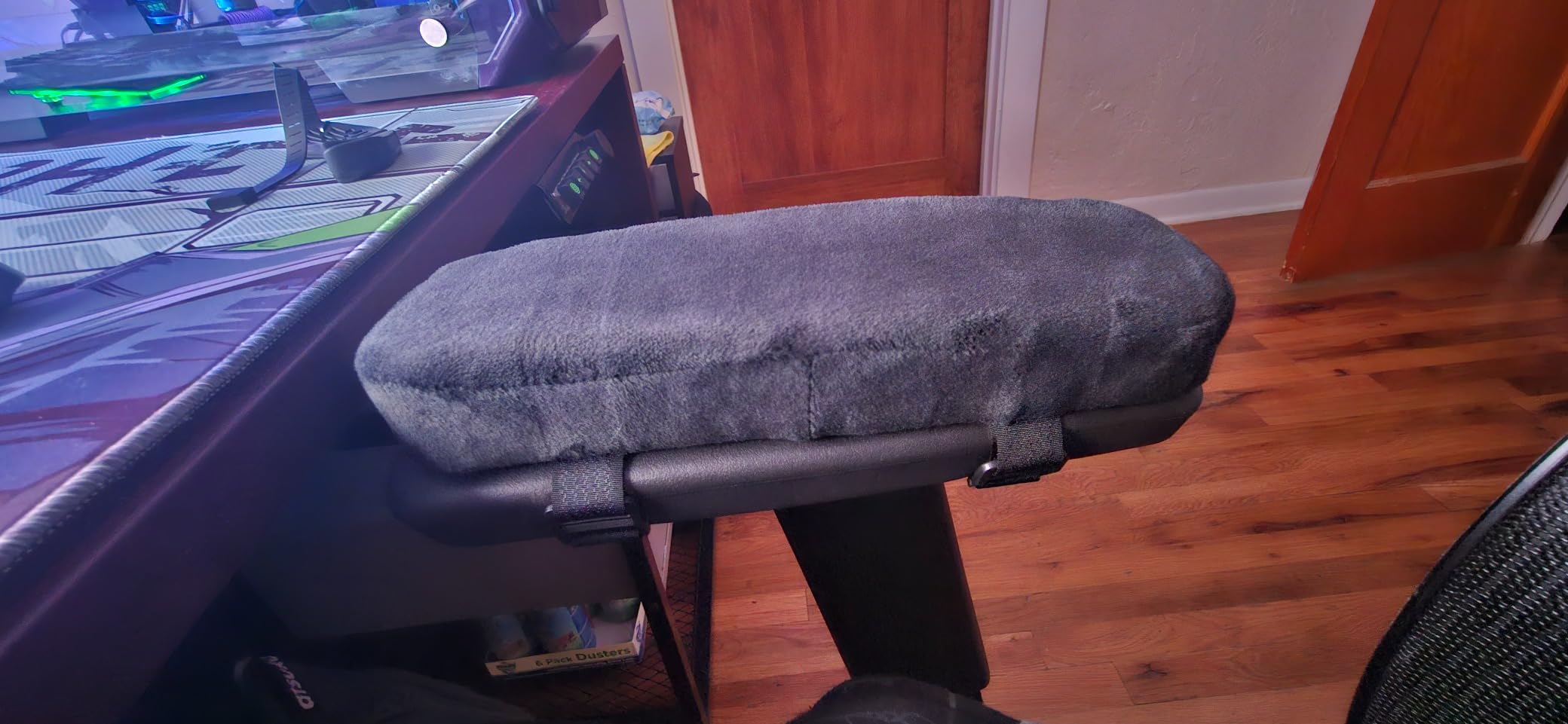 Thick Armrest Pads - Memory Foam Office Chair Arm Pads - Arm Rest for Desk Chair & Gaming Chair Armrest Pads - Chair Arm Covers - Elbow Support customer photo 2