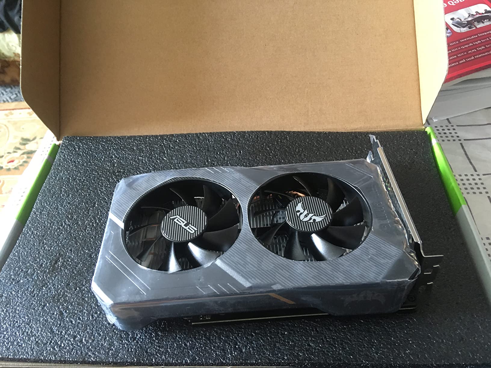 ASUS TUF Gaming NVIDIA GeForce GTX 1650 OC Edition Graphics Card customer photo 1