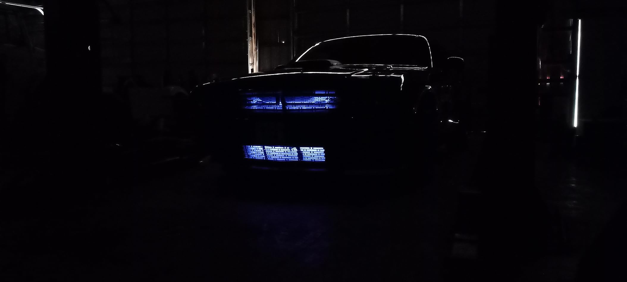 OPT7 Aura RGB Halo Accent Lights for Dodge Challenger 2008-2023 | Remote Control, Muscle Car Neon Lighting, Multicolor Halo Rings, Waterproof 12