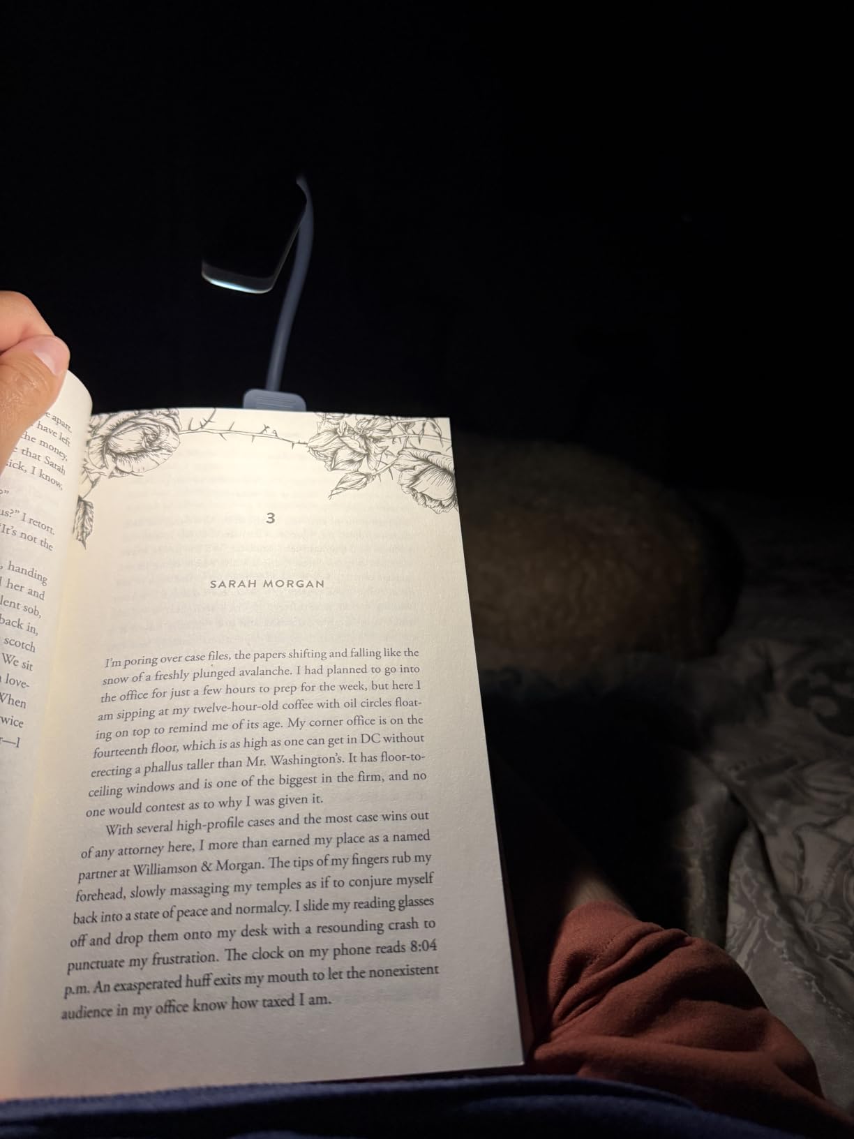 Gritin 9 LED Rechargeable Book Light for Reading in Bed | Eye Caring 3 Color Temps,Stepless Dimming Brightness,80 Hrs Runtime Small Lightweight Clip On Book Reading Light for Studying customer photo 2