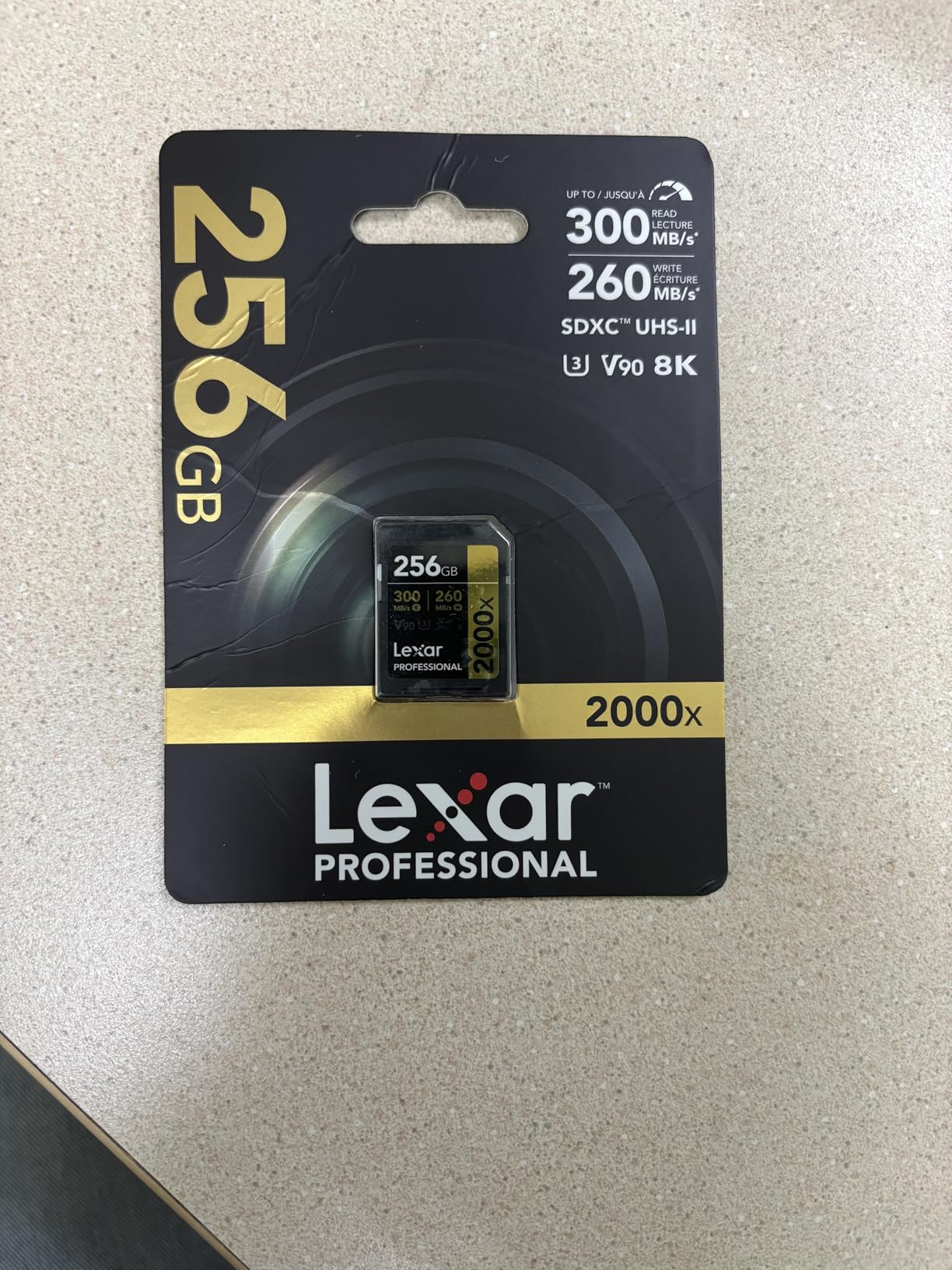 Lexar 64GB 2000x SD Memory Card 300MB/s Read 8K V90 U3 UHS-II customer photo 2