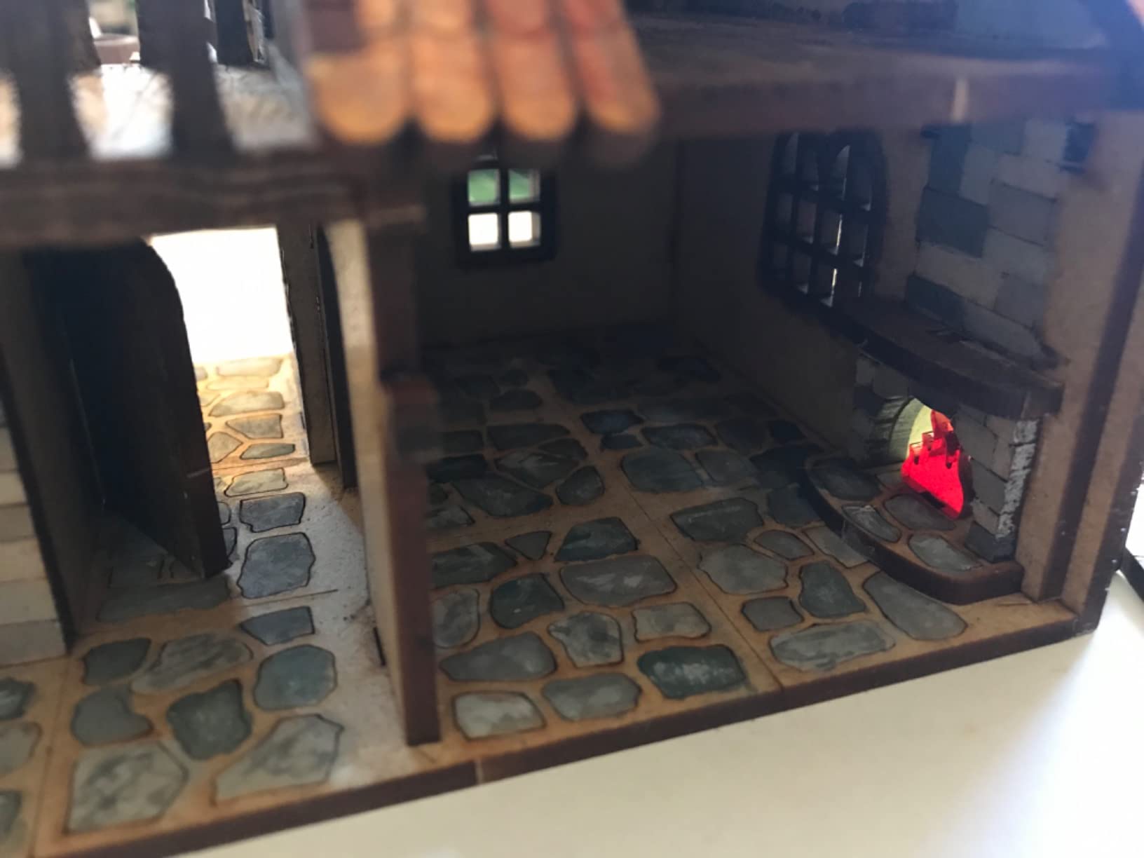 TowerRex Village DND Terrain 28mm Terrain DD Table Fantasy Miniature for Warhammer, Pathfinder, D&D customer photo 1