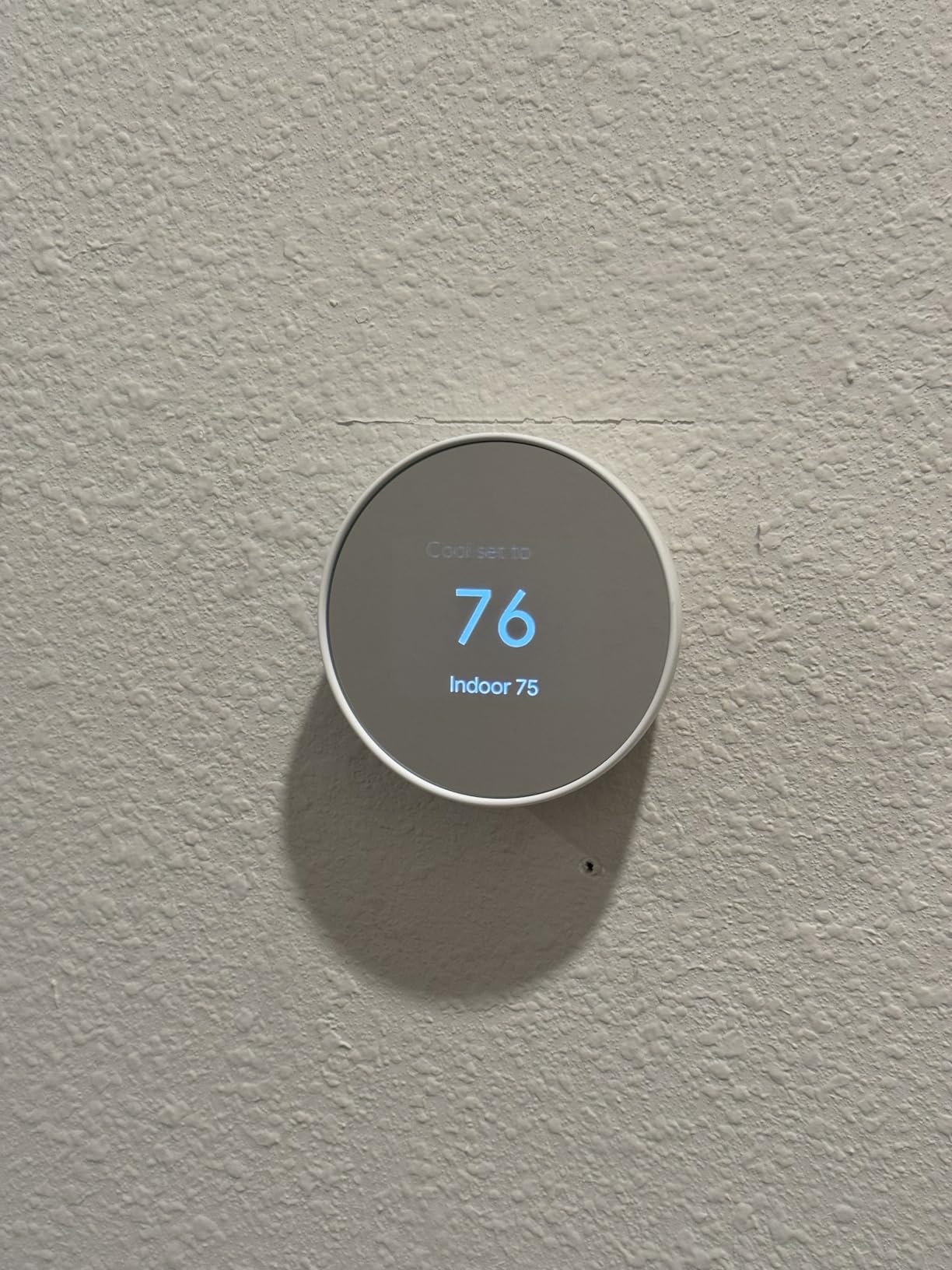 Google Nest Thermostat - Smart Thermostat for Home - Programmable Wifi Thermostat - Snow customer photo 2
