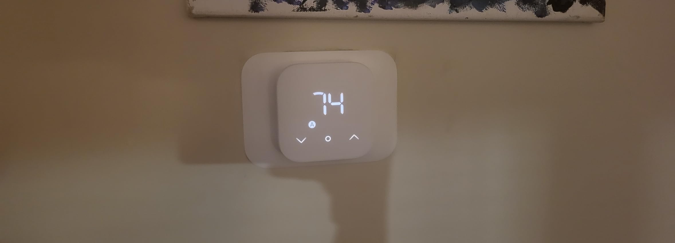 Amazon Smart Thermostat, Save money and energy, Works with Alexa and Ring, C-wire required customer photo 2
