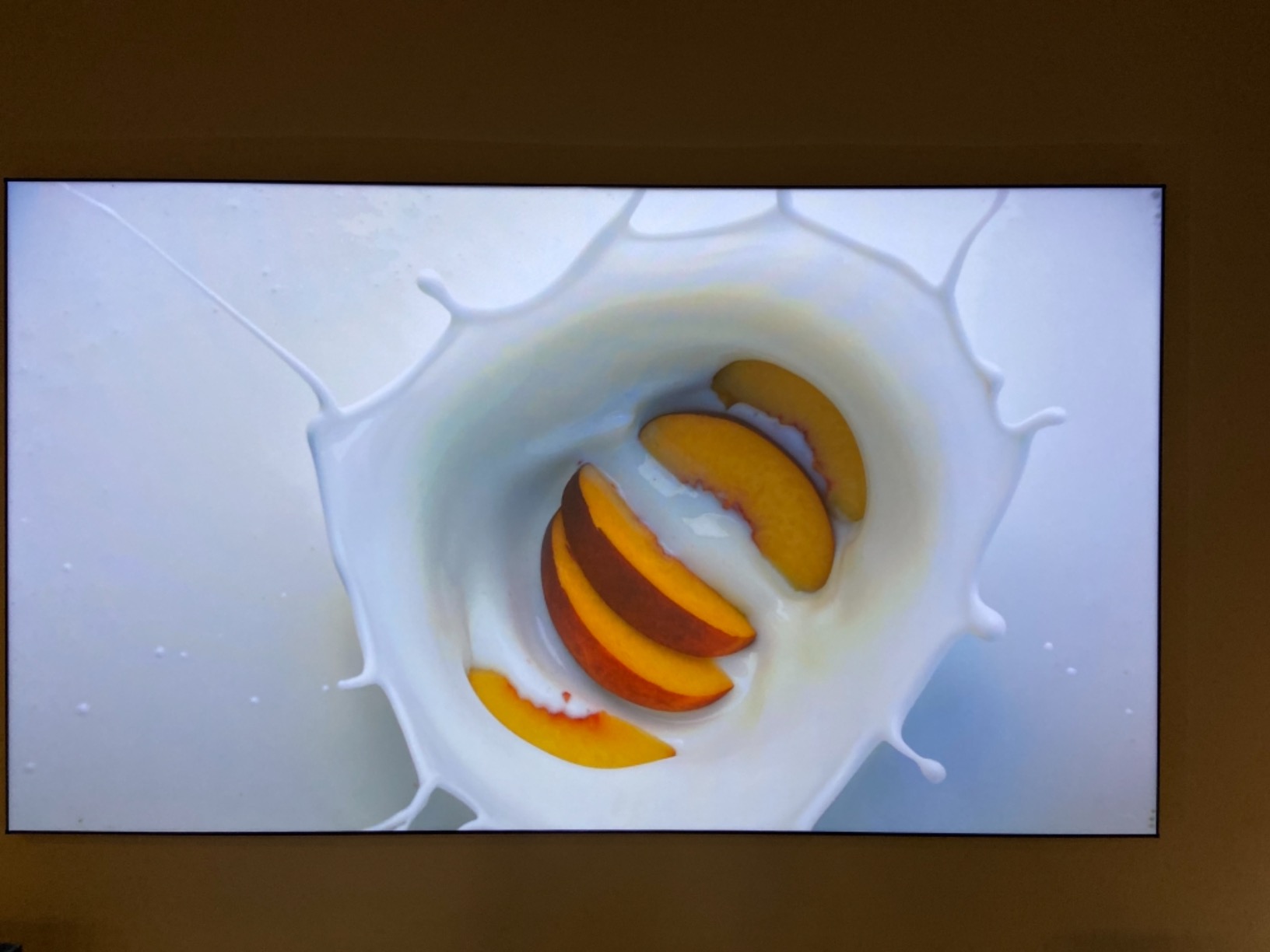 Akia Screens ALR Projector Screen 123 inch 16:9 4K UST Ultra Short Throw Projection, High Black Levels, Ceiling Ambient Light Rejecting Screen, Edge Free Fixed Frame Movie Screen AK-NB123H-CLR4 customer photo 2