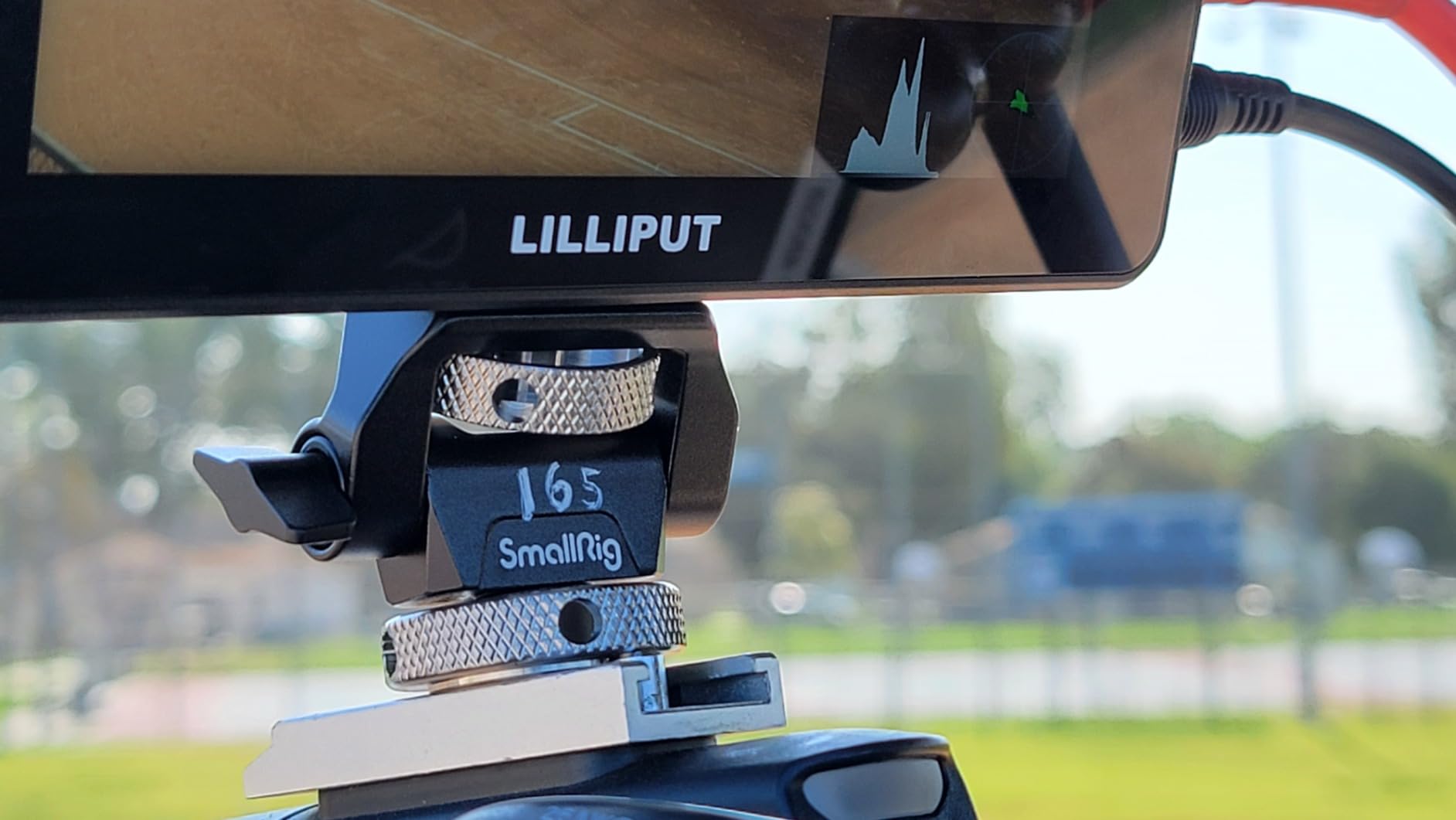 SmallRig Field Monitor Mount Holder with Cold Shoe Mount | for 5