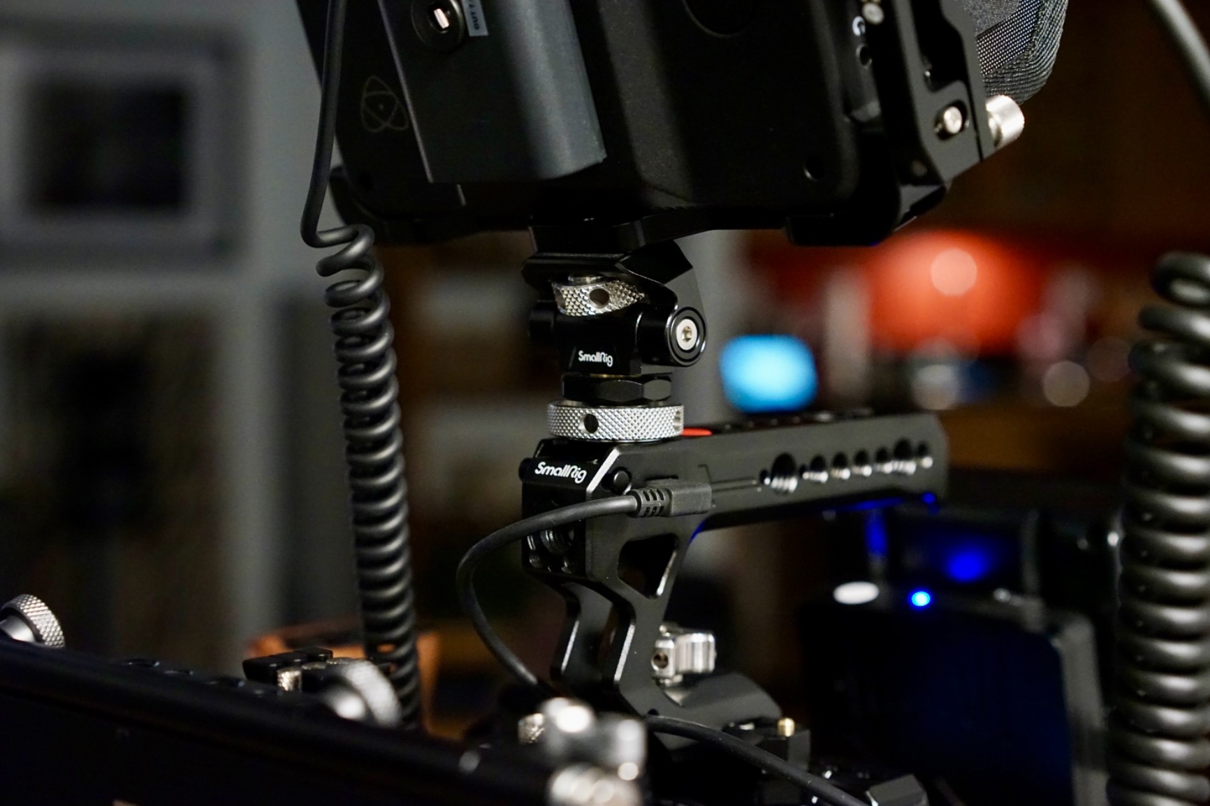 SmallRig Field Monitor Mount Holder with Cold Shoe Mount | for 5