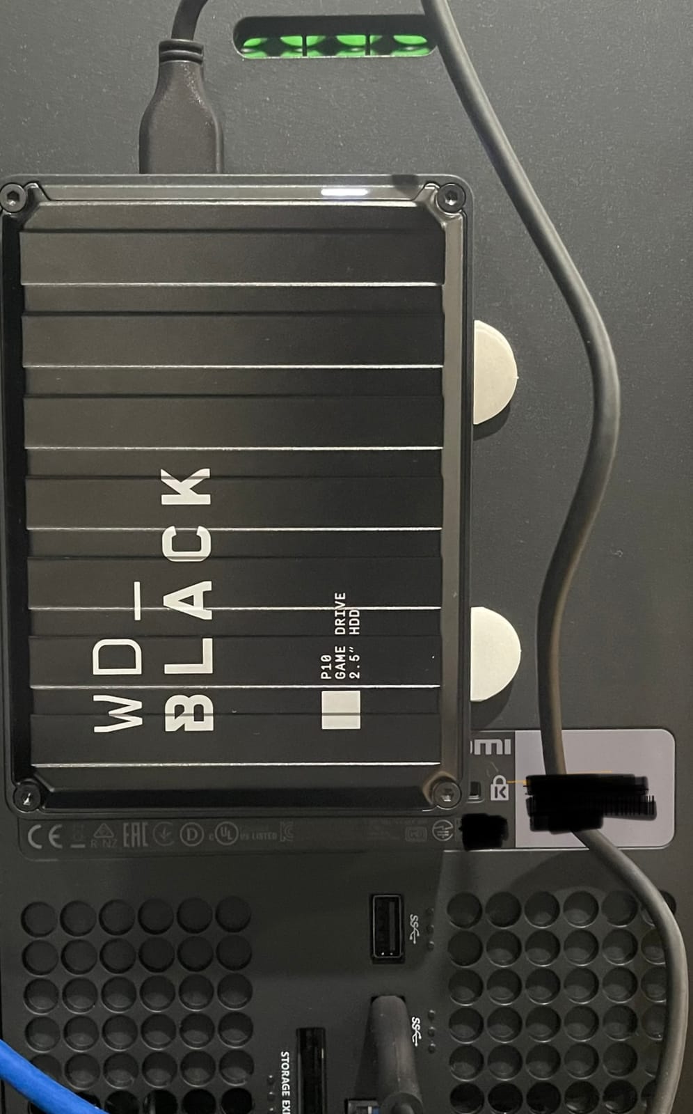 WD_BLACK 4TB P10 Game Drive for Xbox - 1-Month Xbox Game Pass, Portable External Hard Drive for On-The-Go Access To Your Xbox Game library - WDBA5G0040BBK-WESN customer photo 1
