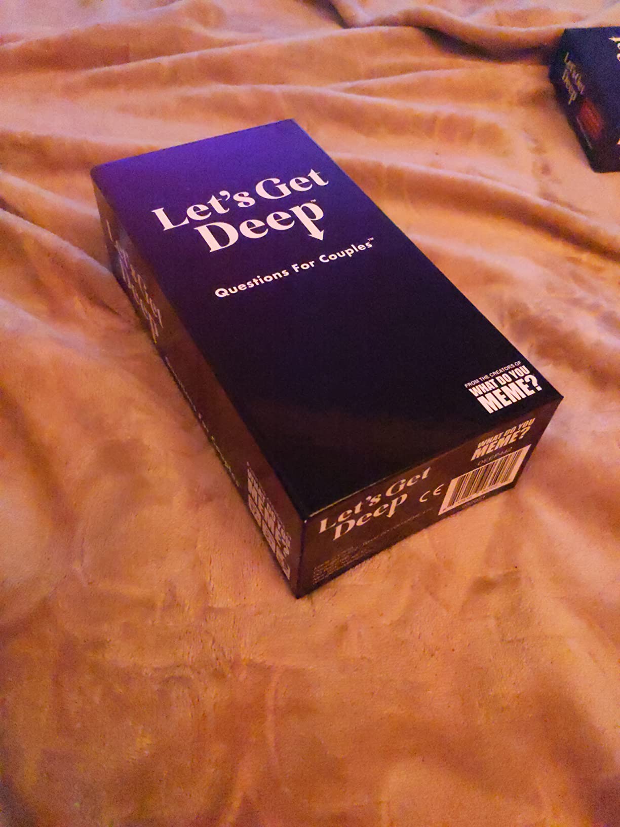 Let's Get Deep, A Question Card Game for Couples by Relatable customer photo 2