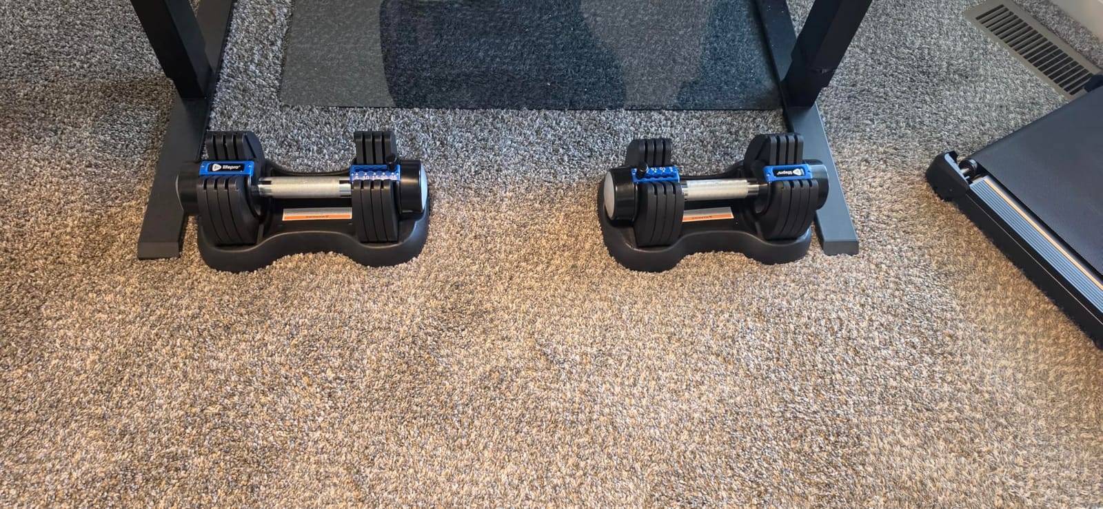 Lifepro Adjustable Dumbbells & Weights for Home Gym, Quick-Adjust | Choose from 2-55 lb adjustable weights in single, pair, or 3-in-1 options customer photo 1