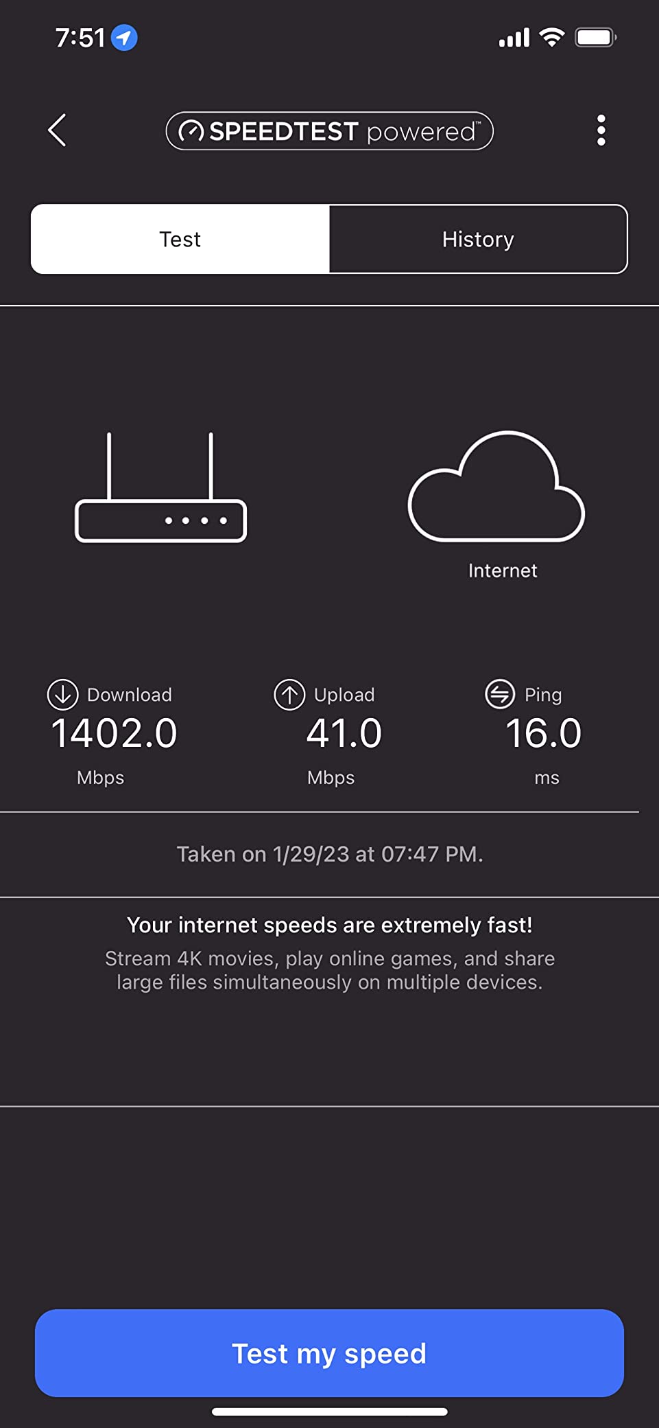 NETGEAR Nighthawk WiFi 6E Router (RAXE500) - 12-Stream Gigabit Router AXE11000 Tri-Band Wireless Speed (Up to 10.8Gbps), New 6GHz Band, Coverage up to 3,500 sq. ft, 60 Devices customer photo 2