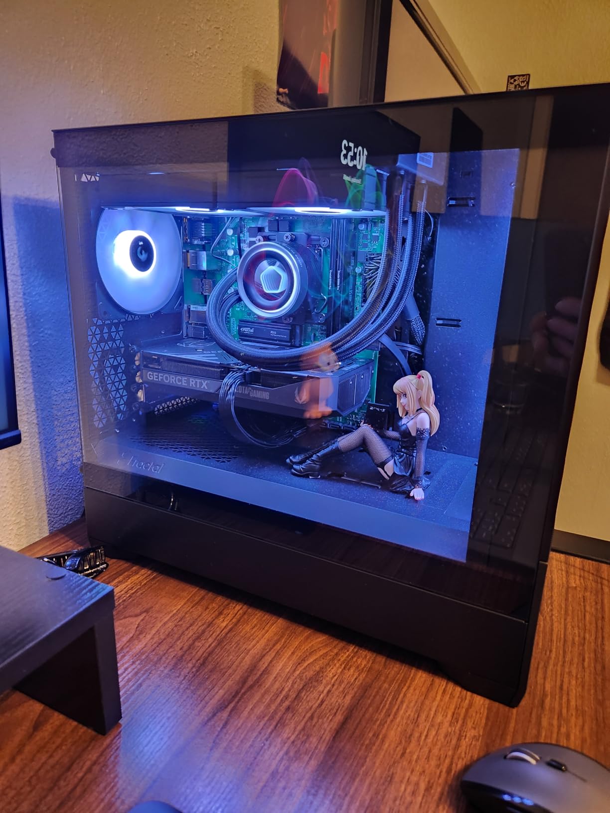 Fractal Design Pop Mini Air RGB Black Tempered Glass Clear Tint Micro-ATX Case customer photo 1