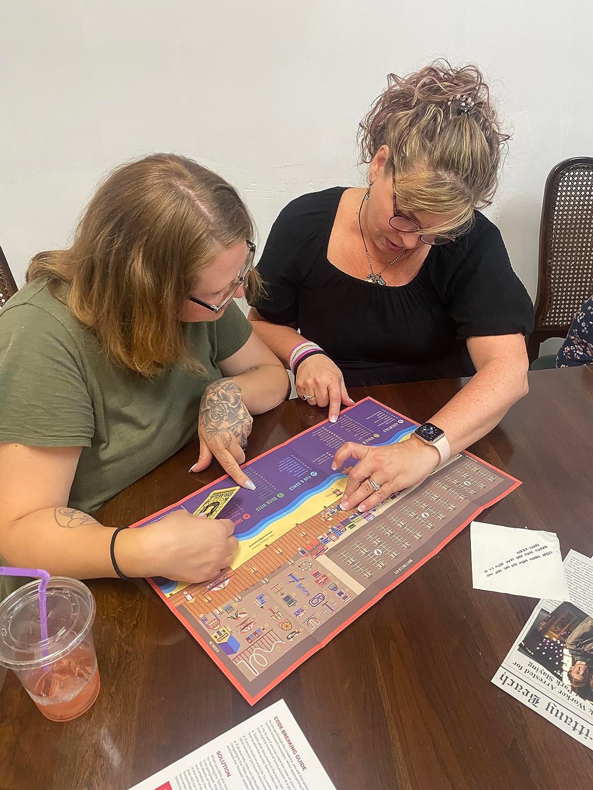 Hunt A Killer: Body On The Boardwalk, Catch the Amusement Park Killer, Interactive Unsolved Mysteries Game, Mystery Box for Game Night, Murder Mysteries Card, Puzzle & Board Games, For Ages 14 and up customer photo 2