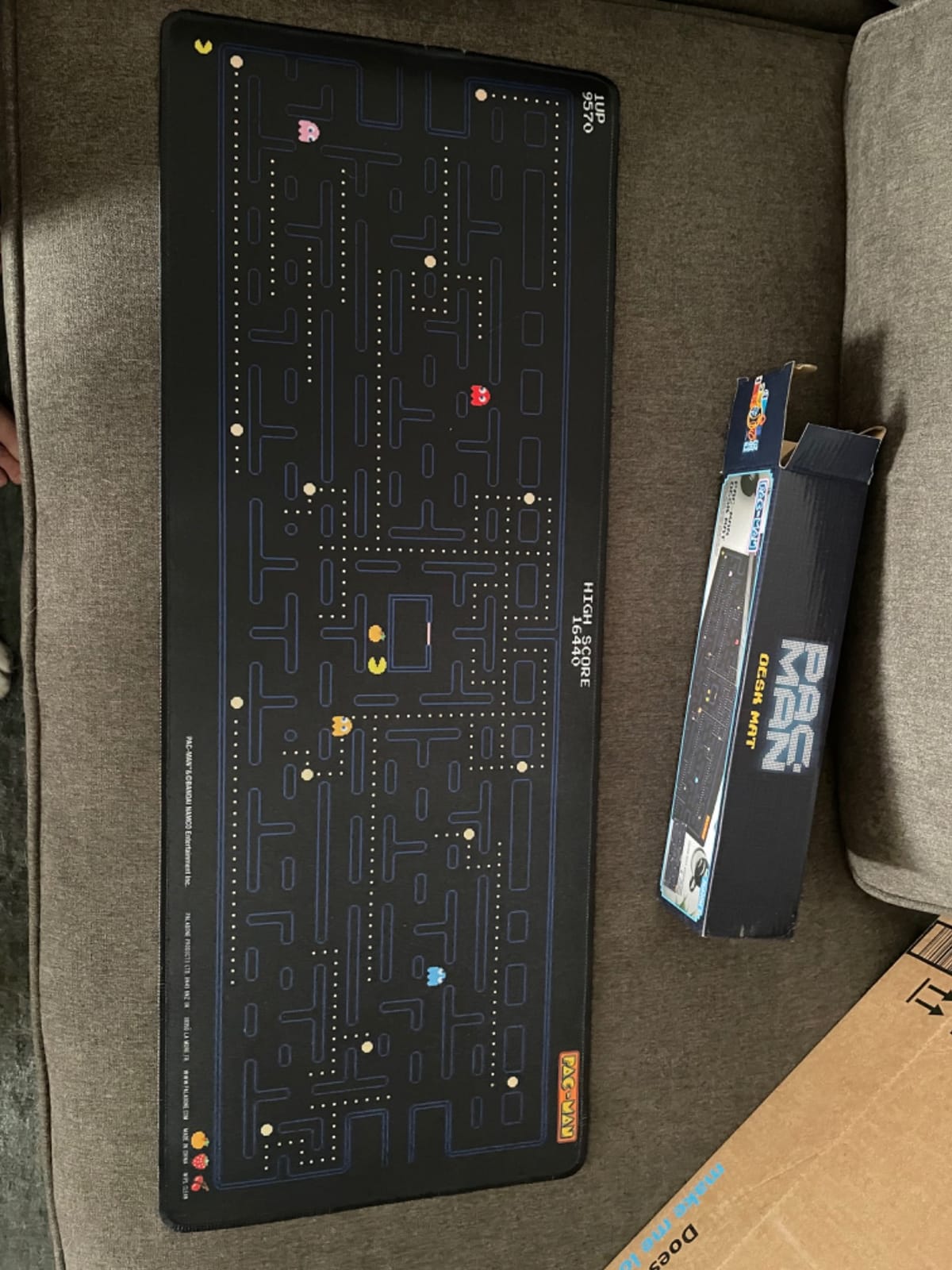 Paladone Retro Pac Man Large Gaming Mouse Pad for Desk Keyboard Mousepad Non-Slip customer photo 1