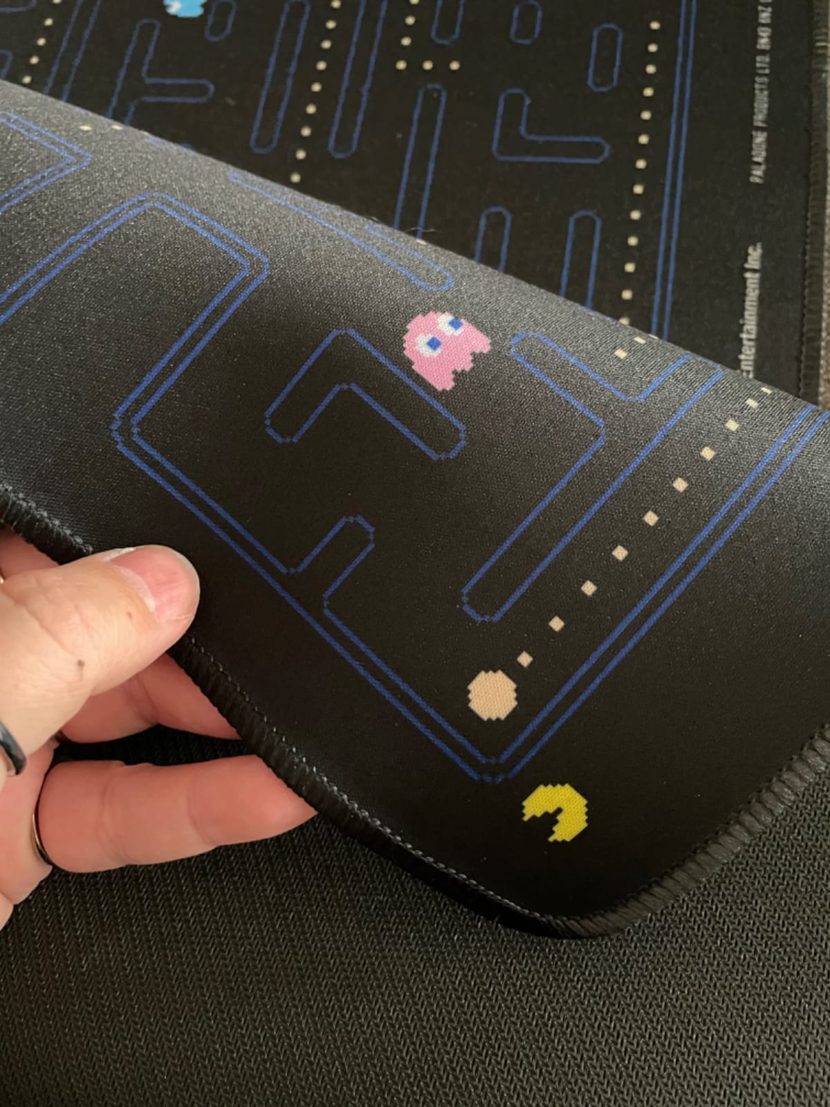 Paladone Retro Pac Man Large Gaming Mouse Pad for Desk Keyboard Mousepad Non-Slip customer photo 2