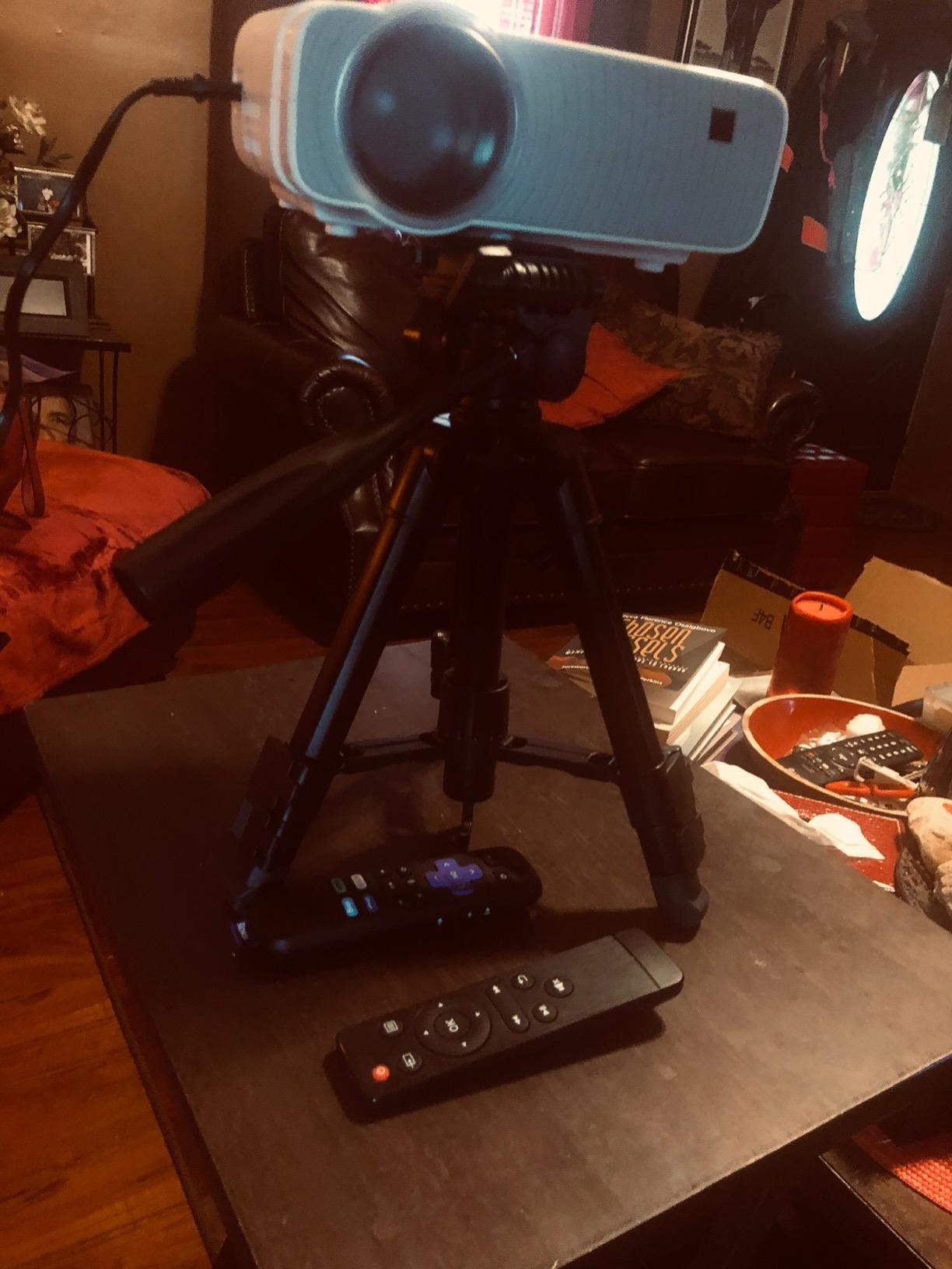 Projector Floor Stand, Portable Tripod Mount - Folding Stand for Projector, Camera, Webcam (18
