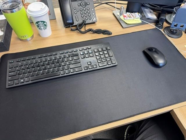 Large Gaming Mouse Pad, 31.5x15.7 in Large Desk Computer Keyboard Mouse Mat customer photo 2