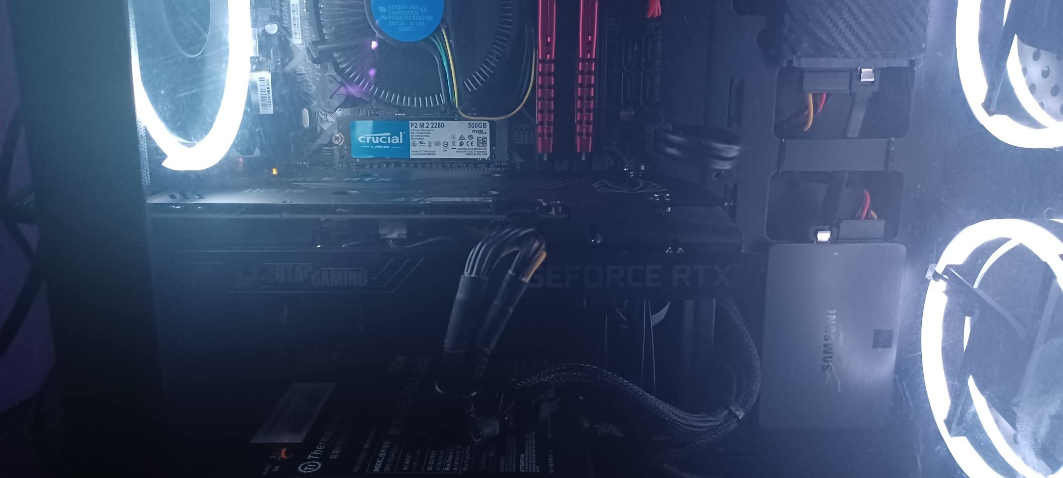 Gaming GeForce RTX 3060 Twin Edge OC 12GB GDDR6 192-bit 15 Gbps PCIE 4.0 Gaming Graphics Card, IceStorm 2.0 Cooling, Active Fan Control, Freeze Fan Stop customer photo 1