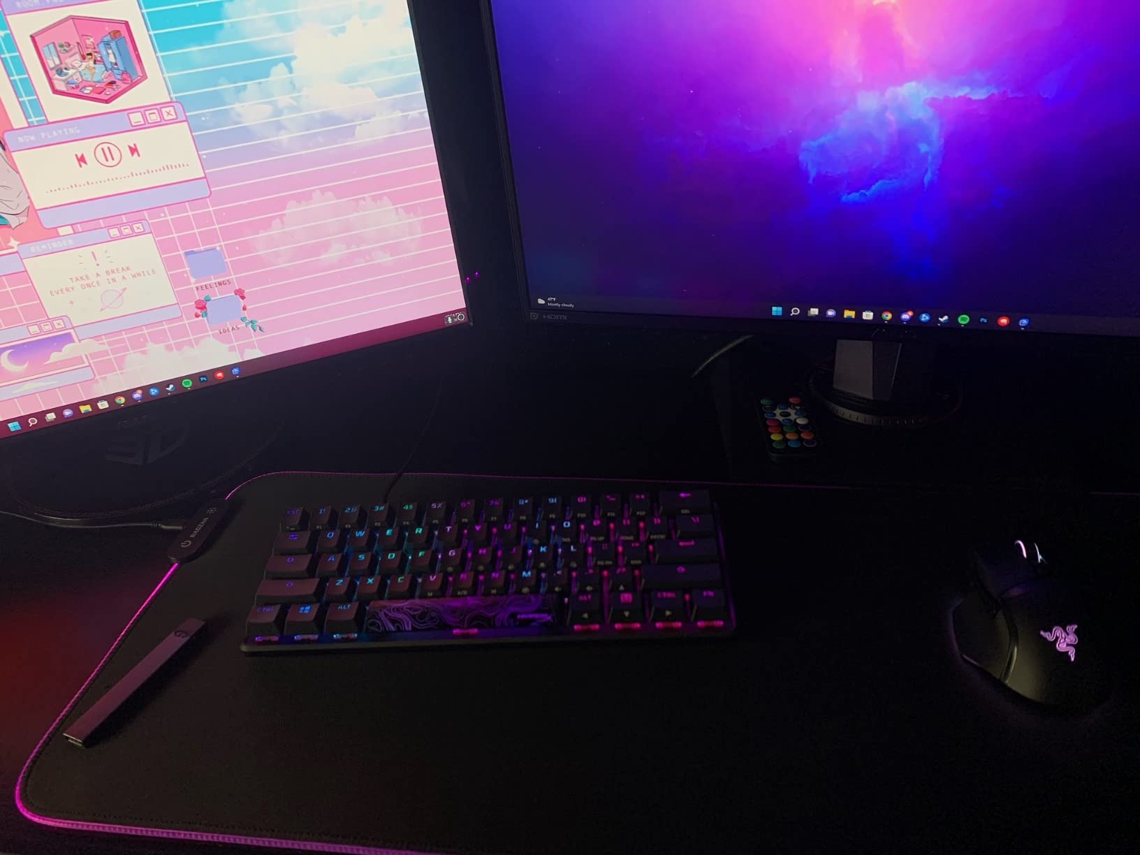 HyperX Alloy Origins 60 - Mechanical Gaming Keyboard, Ultra Compact 60% Form Factor, Double Shot PBT Keycaps, RGB LED Backlit, NGENUITY Software Compatible - Linear HyperX Red Switch, Black customer photo 2