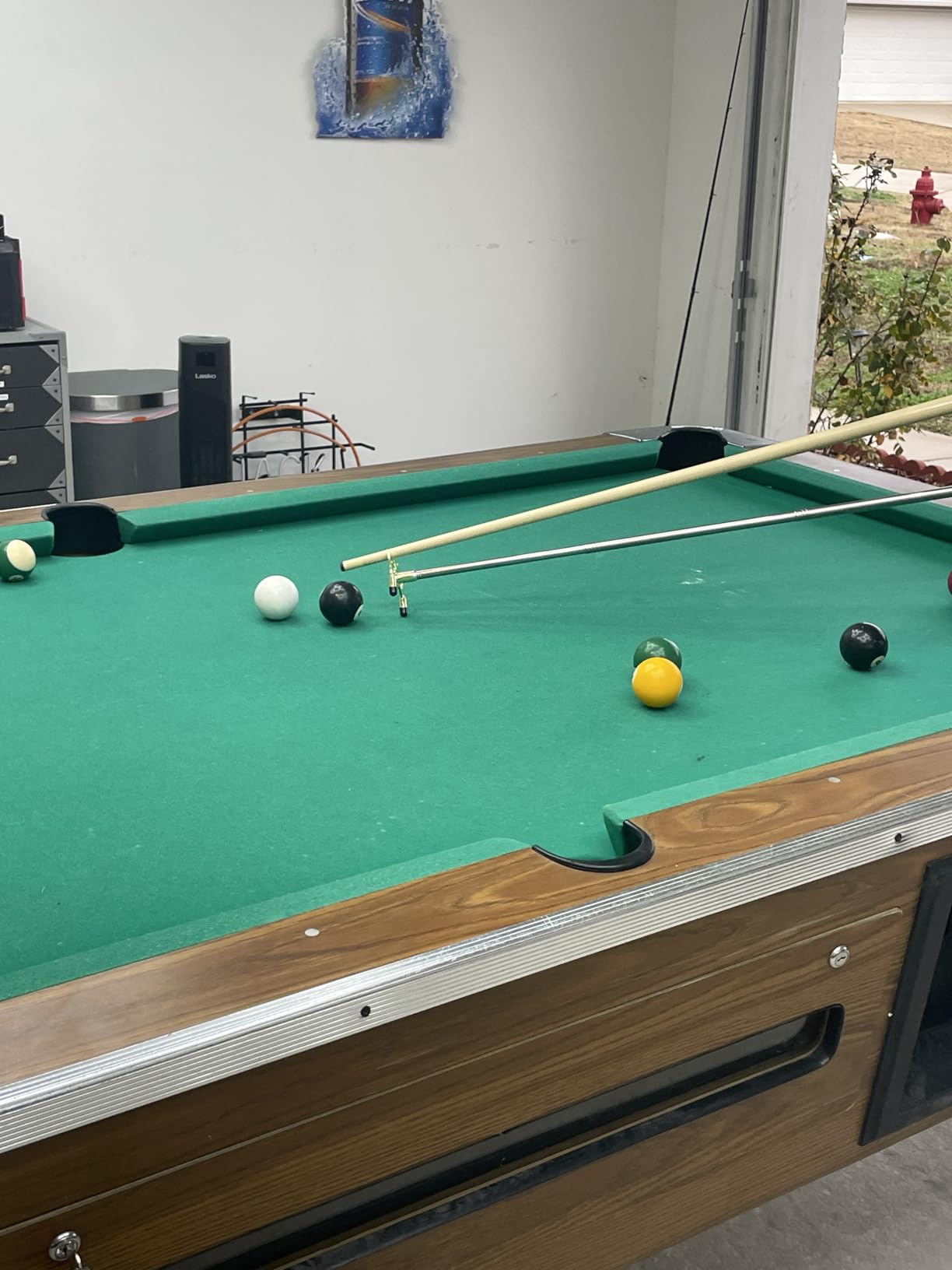Skylety Pool Bridge Stick Retractable Brass Head | Snooker Pool Cue Table Accessories Retractable Billiards Rest with Removable Bridge Head for Multi-Angle Shot, Anti-slip Grip customer photo 1