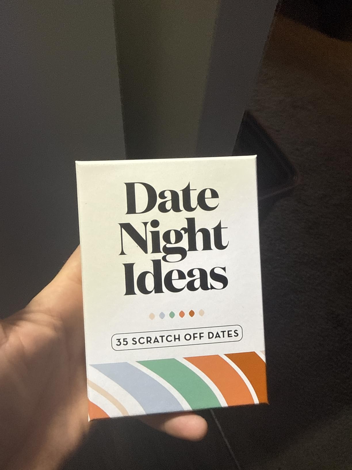 35 Scratch Off Date Night Ideas, Couples Gifts for Him, Her, Girlfriend, Boyfriend, Wife or Husband - Women or Men Anniversary Card Game, Engagement Gifts for Couples, Bridal Shower, Wedding, Birthday customer photo 2