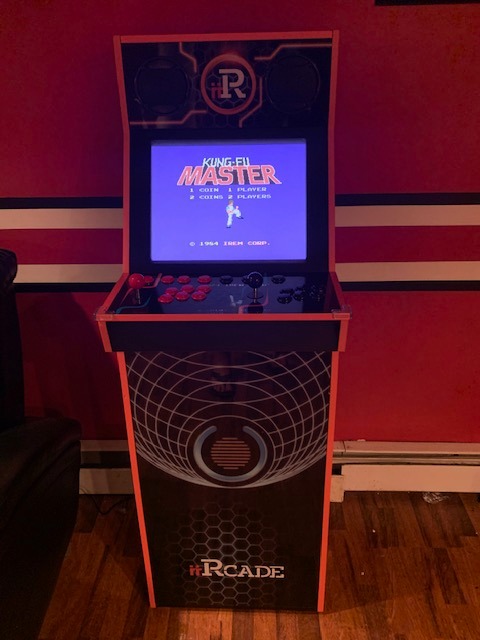 Premium Bartop Arcade Console Original Design 64GB Memory w/Expandable Game Library Wifi, Bluetooth, Sanwa-like Controls. Pre-Loaded With 11 Games Including Dragon's Lair, Beach Buggy Racing and more! customer photo 2