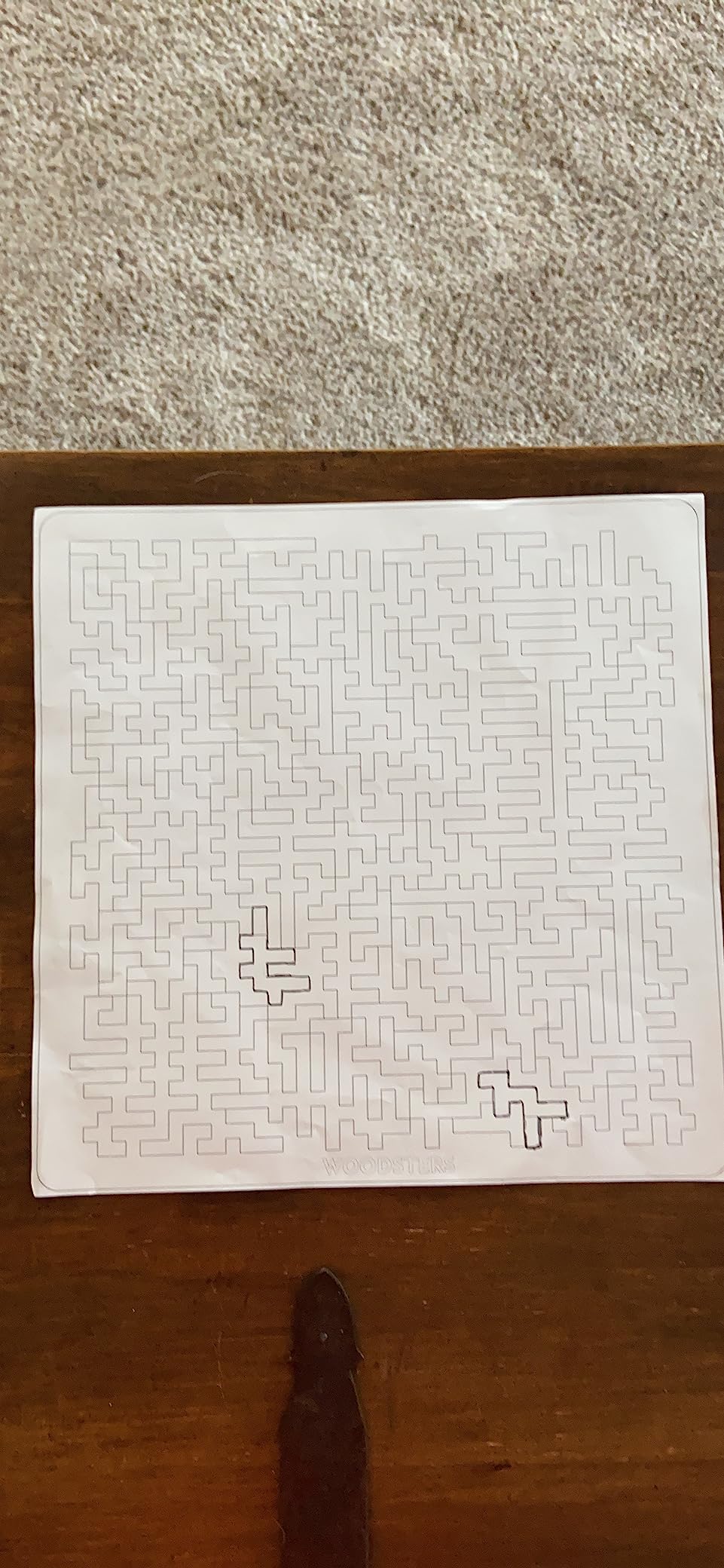 Mind Bending Wooden Jigsaw Puzzle Difficult Challenging Impossible Puzzles for Adults Aztec Labyrinth 130 Pieces customer photo 1