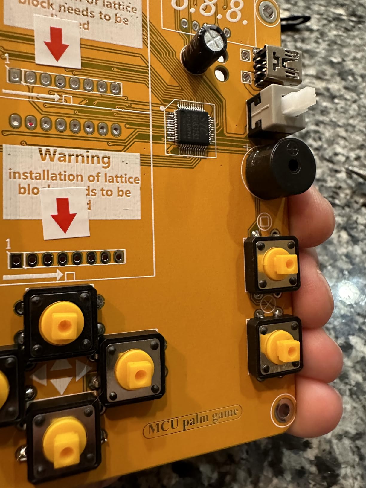 DIY Solder Project Game Kit with 5 Retro Classic Games for Electronic Soldering Practice and Learning, Comfortable Acrylic Case and Handheld Size, Ideal Gift for Family and Friends by VOGURTIME customer photo 2
