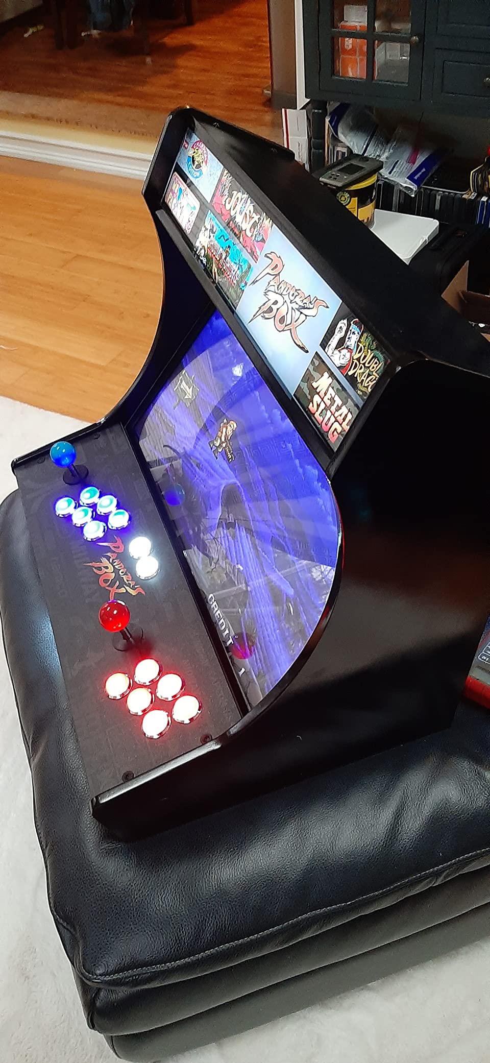 LVL24 Easy to Assemble 2 Player bartopTabletop Arcade Cabinet kit for 24 inch Screen HAPP customer photo 1