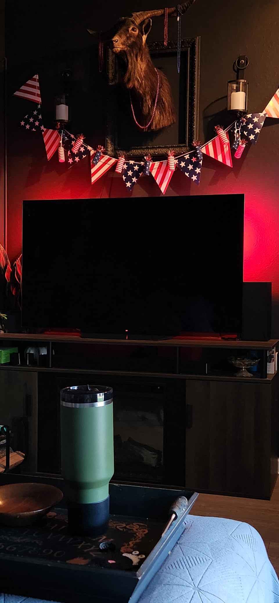 Govee Smart Light Bar, RGBICWW TV Lights for Living Room, Gaming, Black | Compatible with SmartThings, Matter, Alexa, LED Light Bar with Scene and Music Modes for Living Room, Gaming, PC, App Control customer photo 1