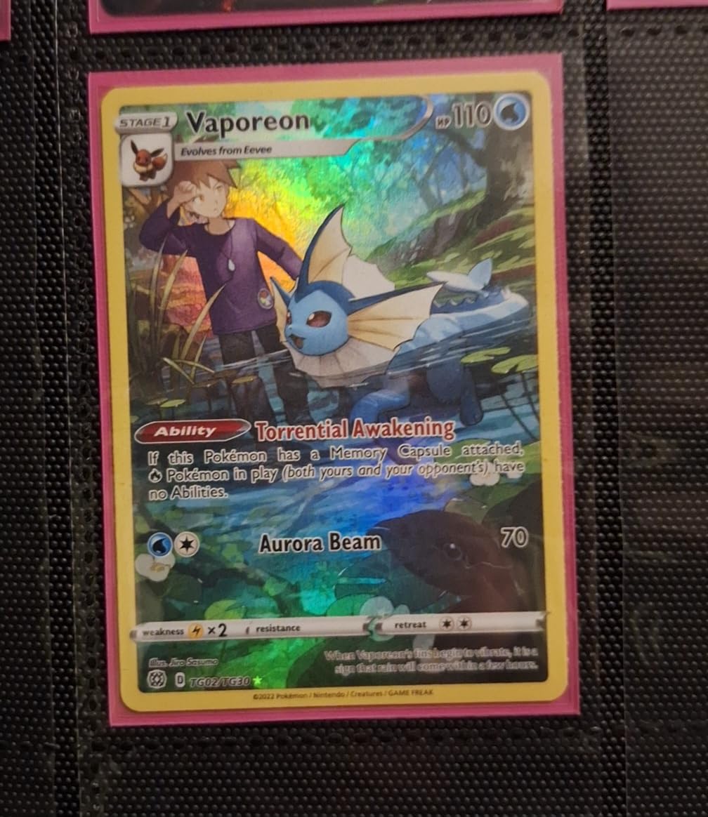 Vault X Exact Fit Inner Sleeves (100 Pack) Clear for Trading Cards | Double-sleeve cards inside toploaders & holders. Perfect-fit clear inner sleeves, acid-free. 100-pack, archival-safe. customer photo 2