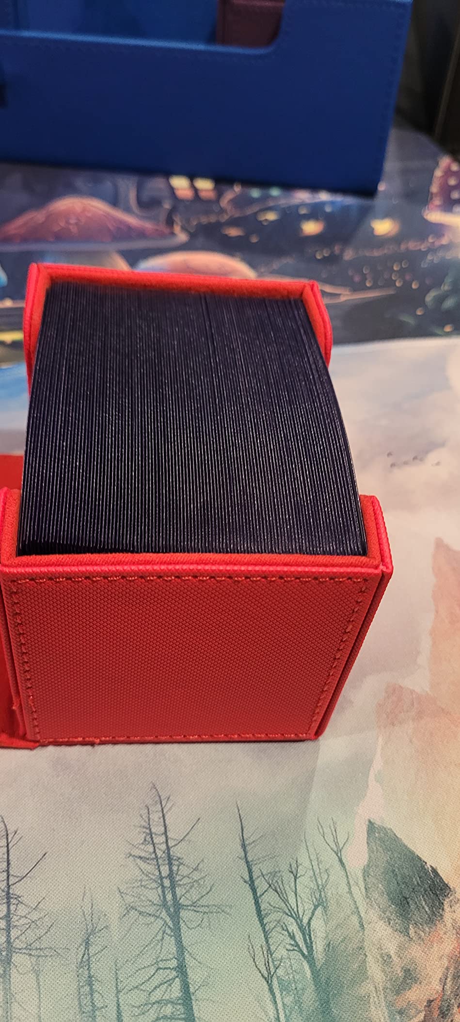 Ultimate Guard Sidewinder 100+, Deck Box for 100 Double-Sleeved TCG Cards, Black, Magnetic Closure & Microfiber Inner Lining for Secure Storage customer photo 2