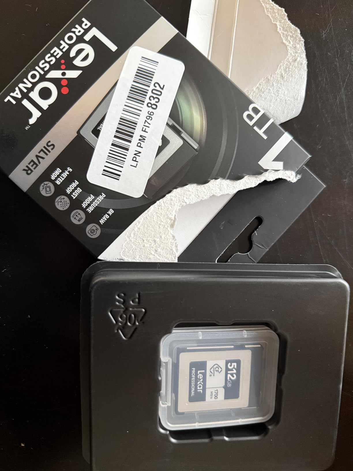 Lexar 128GB CFexpress Type B Silver 2.0 Card, 1750/1300 MB/s, 8K Video | Compatible w/ Cinema Cameras, DSLRs, For Photographers, Videographers, Backwards-compatible w/ XQD Cameras, LCXEXSL128G-RNENG customer photo 2